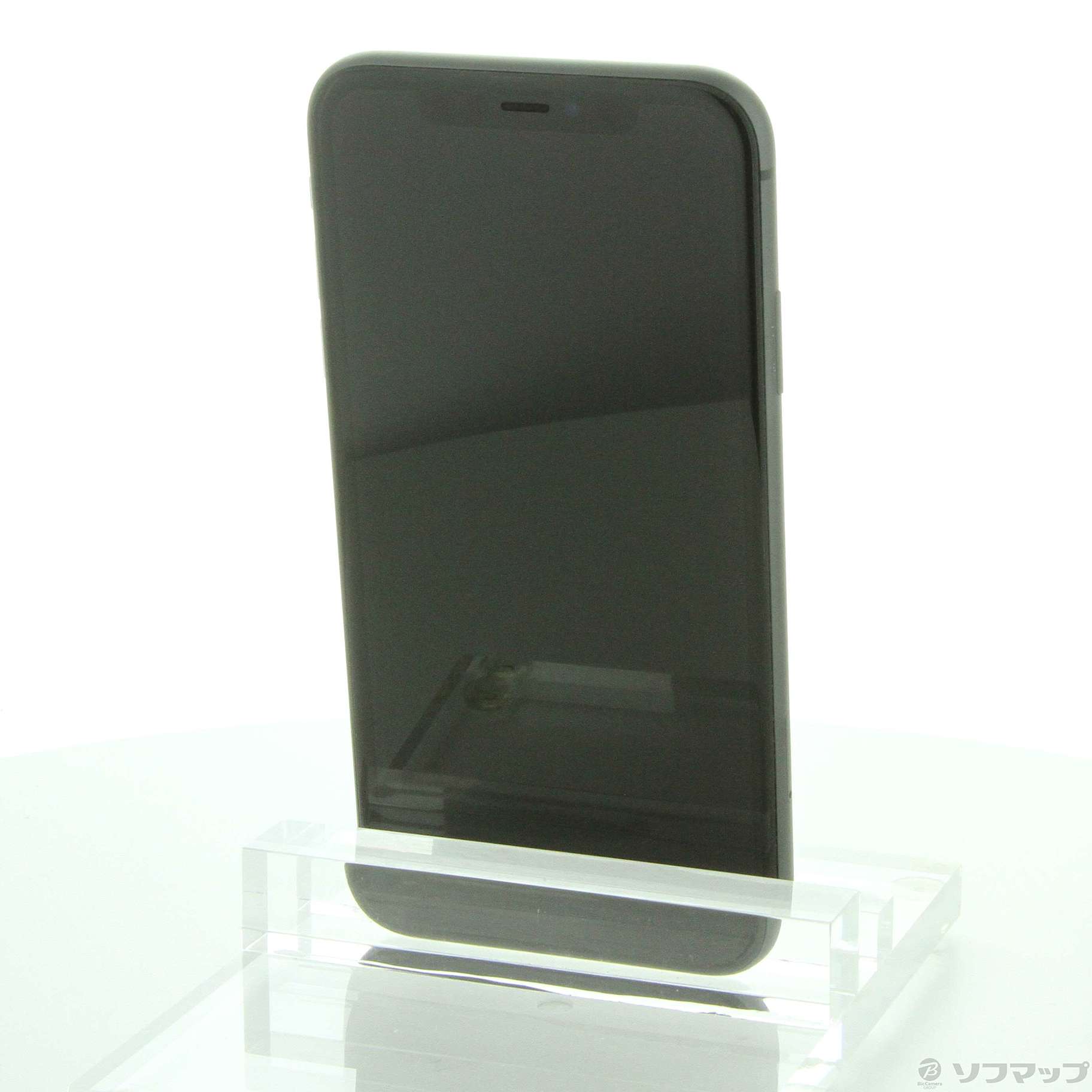 中古】iPhone11 64GB ブラック MWLT2J／A SoftBank 〔ネットワーク利用