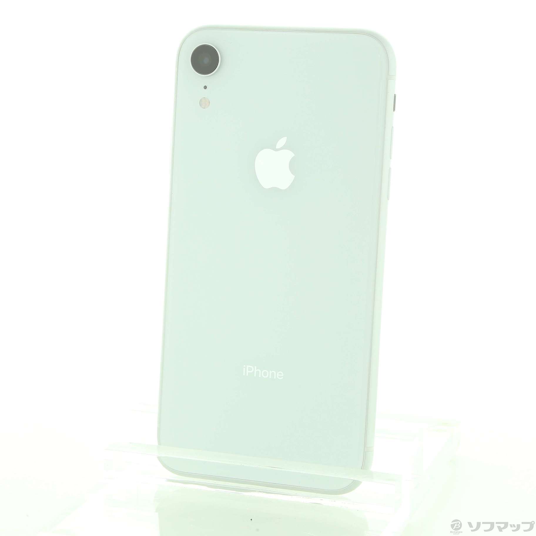 中古】決算セール品 iPhoneXR 64GB ホワイト MT032J／A SIMフリー 