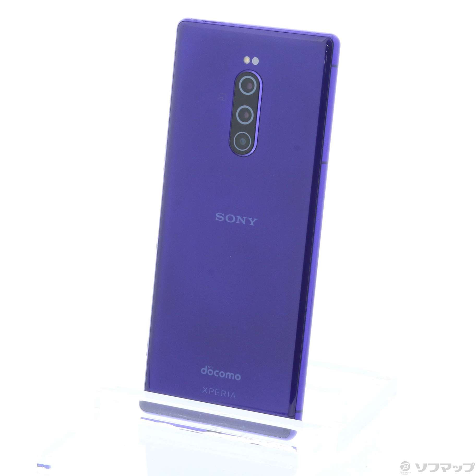 中古品 Xperia 1 64gb パープル So 03l Docomoロック解除simフリー の通販はソフマップ Sofmap