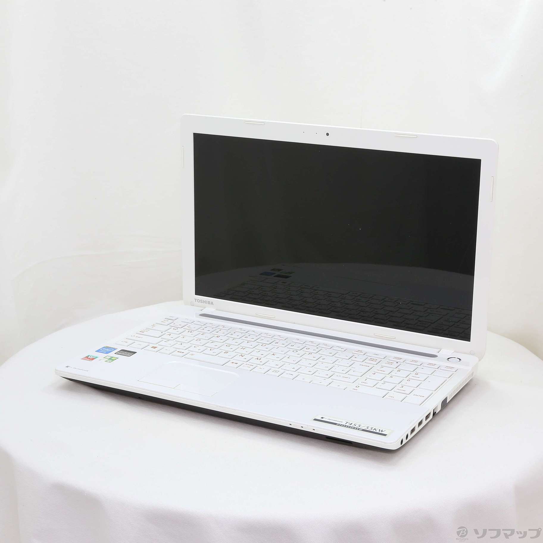 中古】格安安心パソコン dynabook T453／33KW PT45333KSXW ホワイト