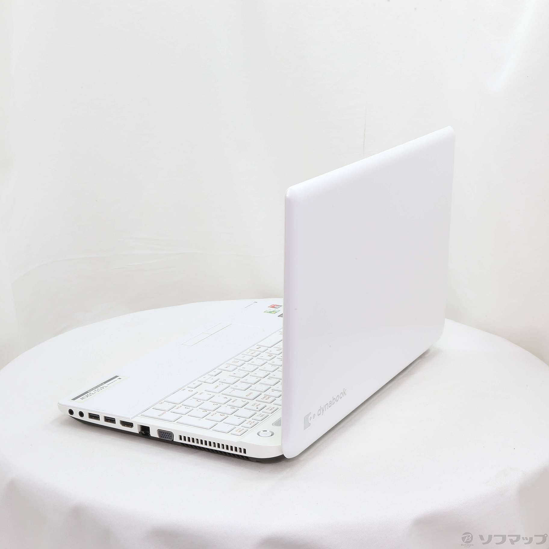 中古】格安安心パソコン dynabook T453／33KW PT45333KSXW ホワイト