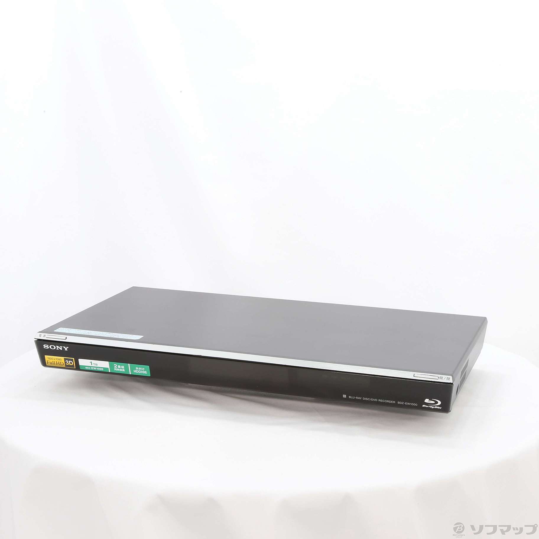 (HDMIケーブル付)SONY ブルーレイレコーダー BDZ-EW1000