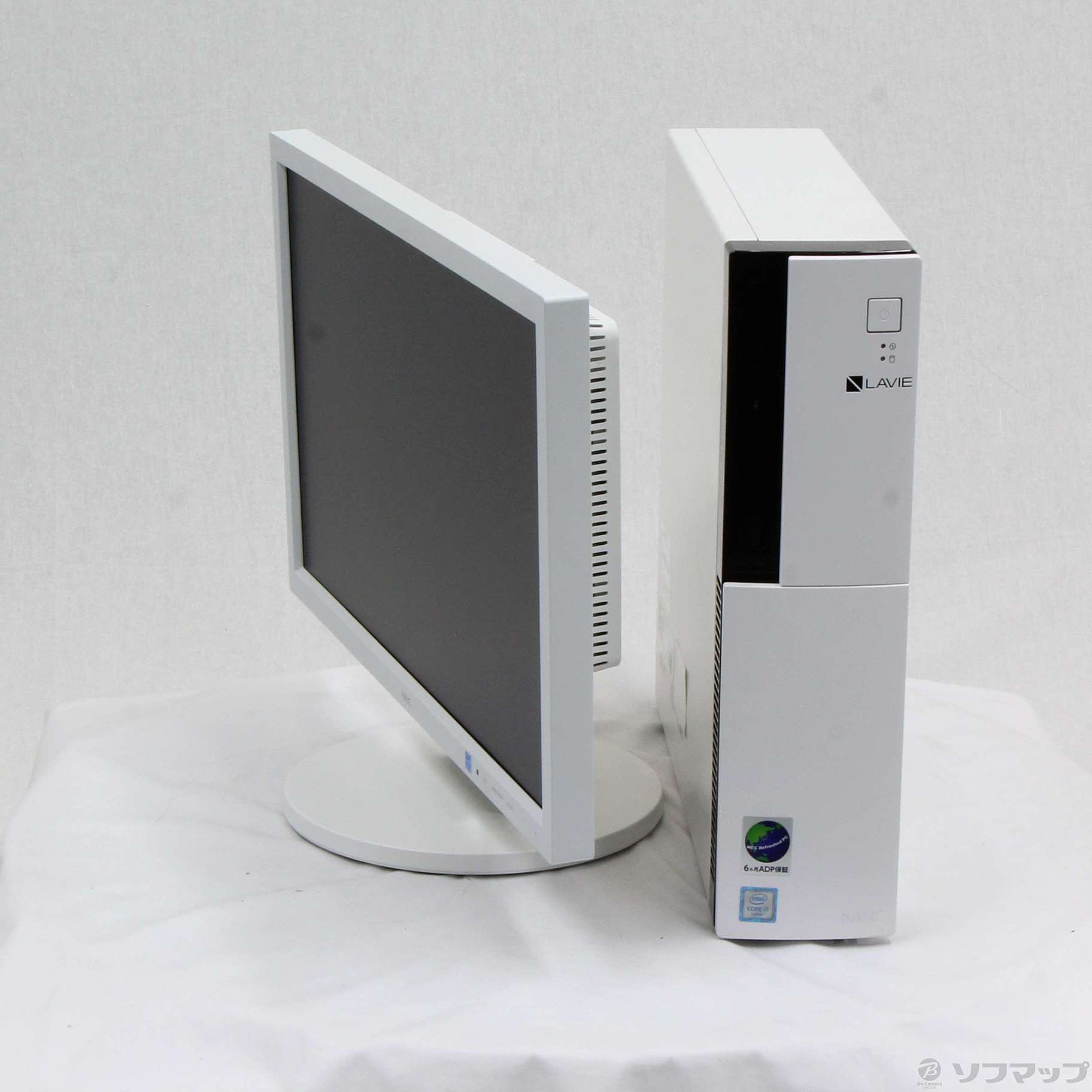 中古 Lavie Direct Dt Pc Gd326zzl7 ホワイト Nec Refreshed Pc Windows 10 メーカー保証あり リコレ ソフマップの中古通販サイト