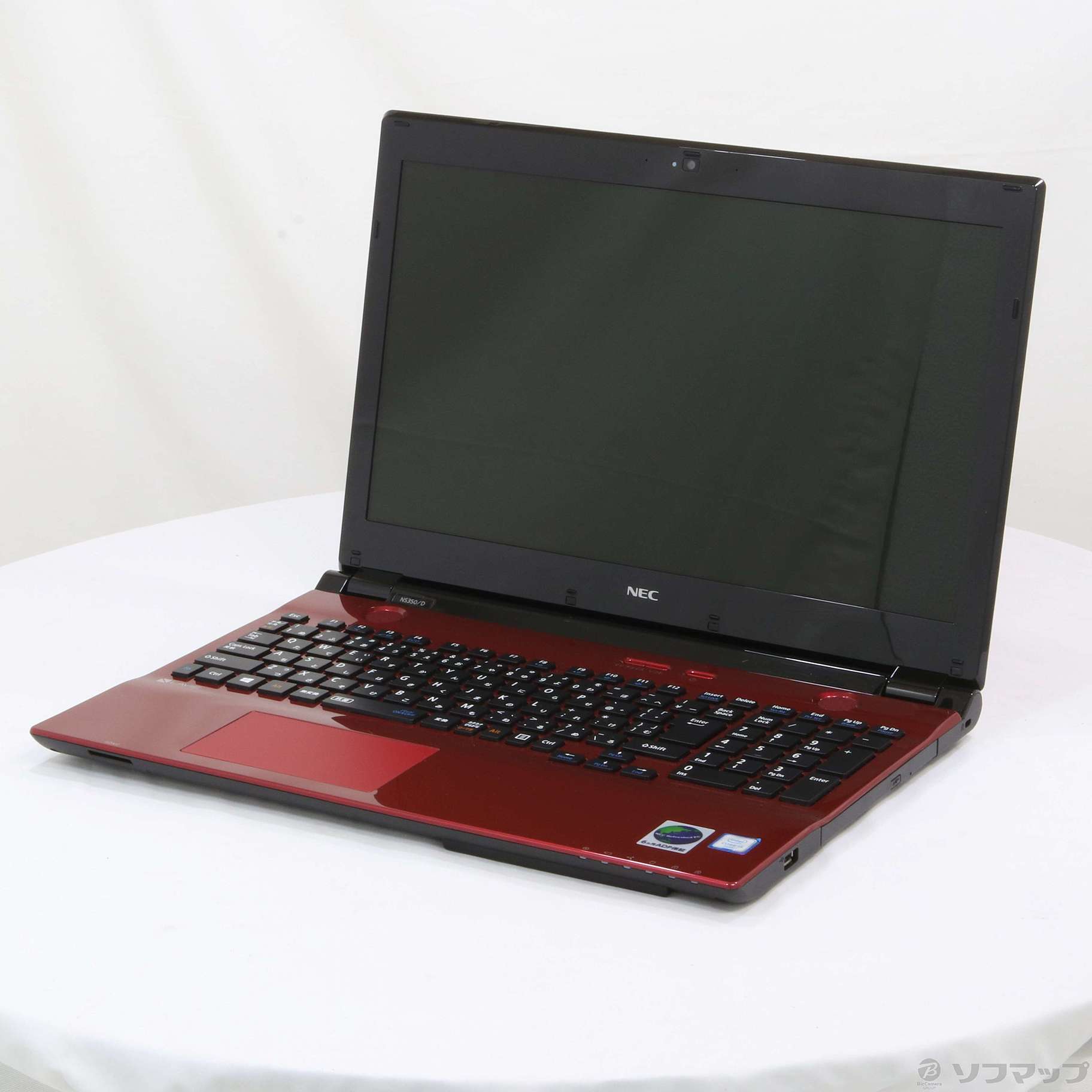 NEC LAVIE NS350DAR ノートパソコン 中古】LaVie Note Standard PC-NS350DAR-KS クリスタルレッド