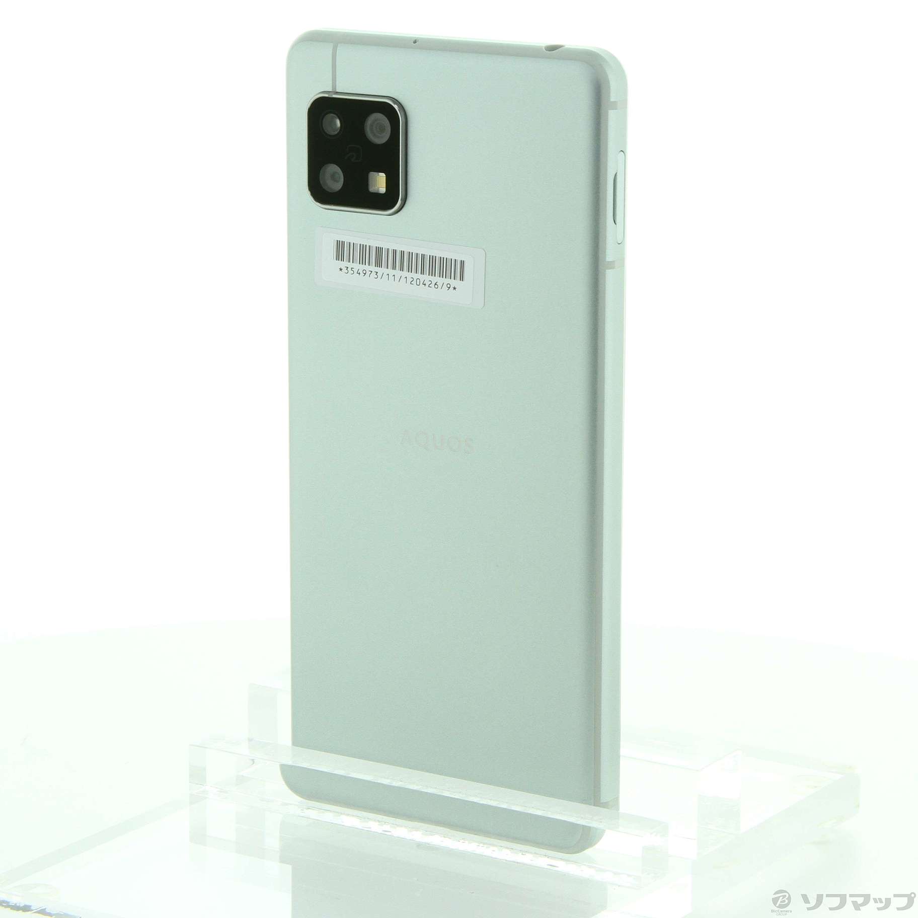 中古】AQUOS sense5G 64GB オリーブシルバー A004SH SoftBank