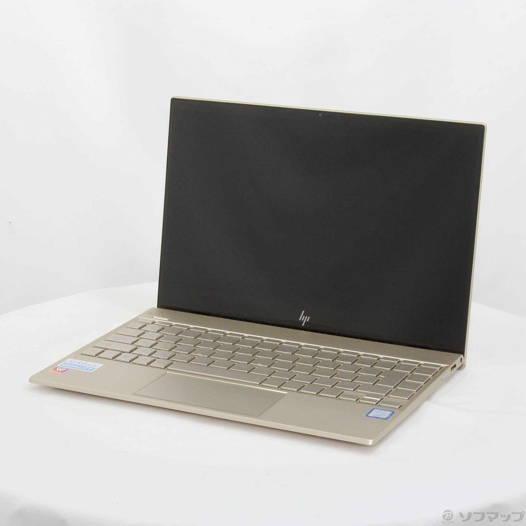 中古】HP ENVY 13-ah0010TU 4JA92PA-AABZ シルクゴールド 〔Windows 10