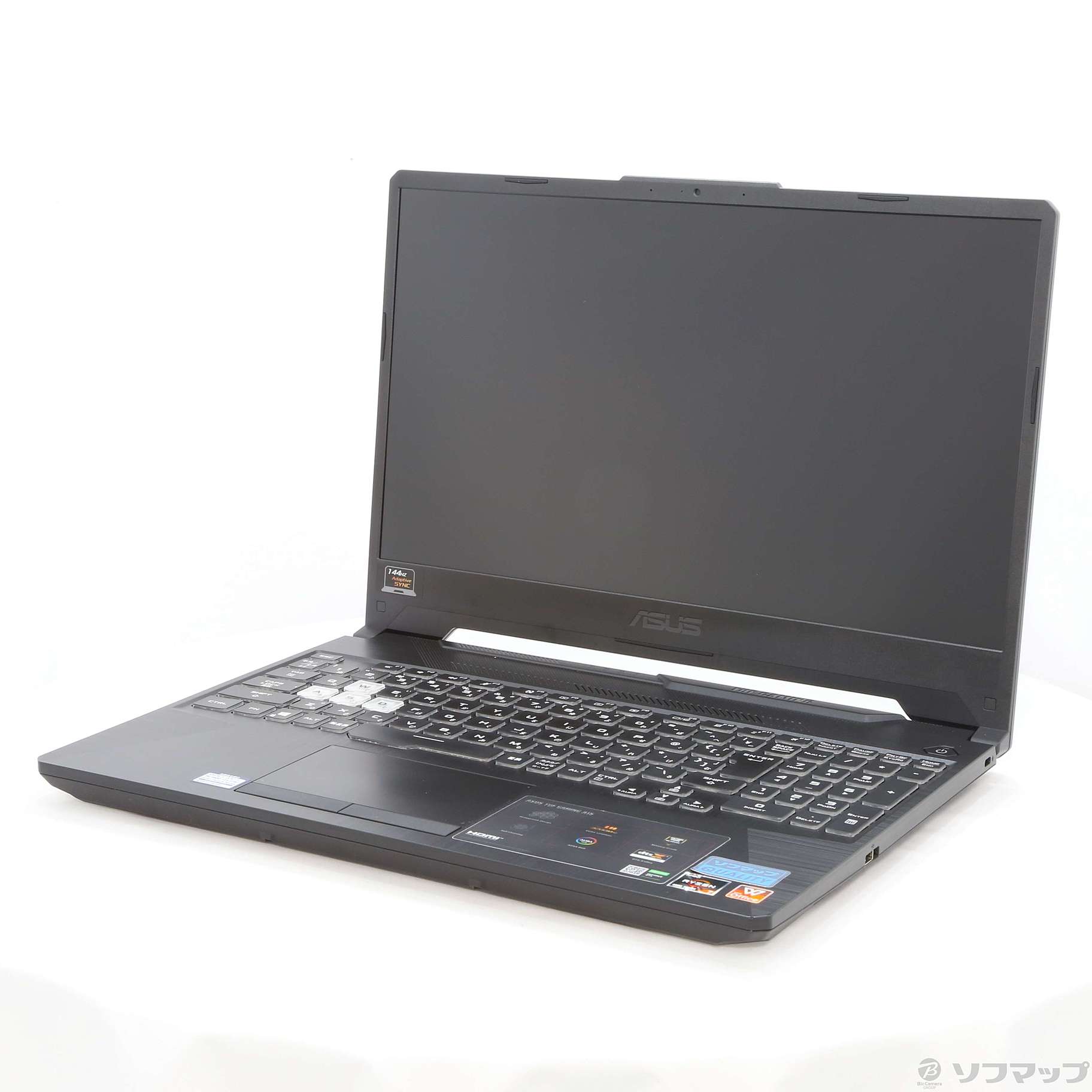 中古】TUF Gaming A15 FA506II FA506II-R7G1650T フォートレス・グレイ 