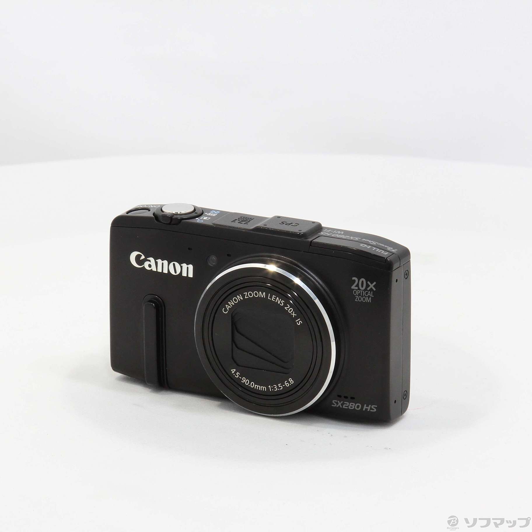 中古】PowerShot SX280 HS (1210万画素／20倍／ブラック／SDXC