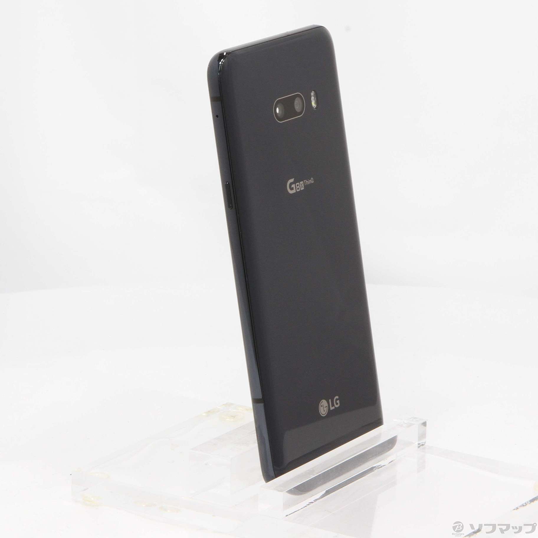 中古】LG G8X ThinQ 64GB オーロラブラック 901LG SoftBank ...