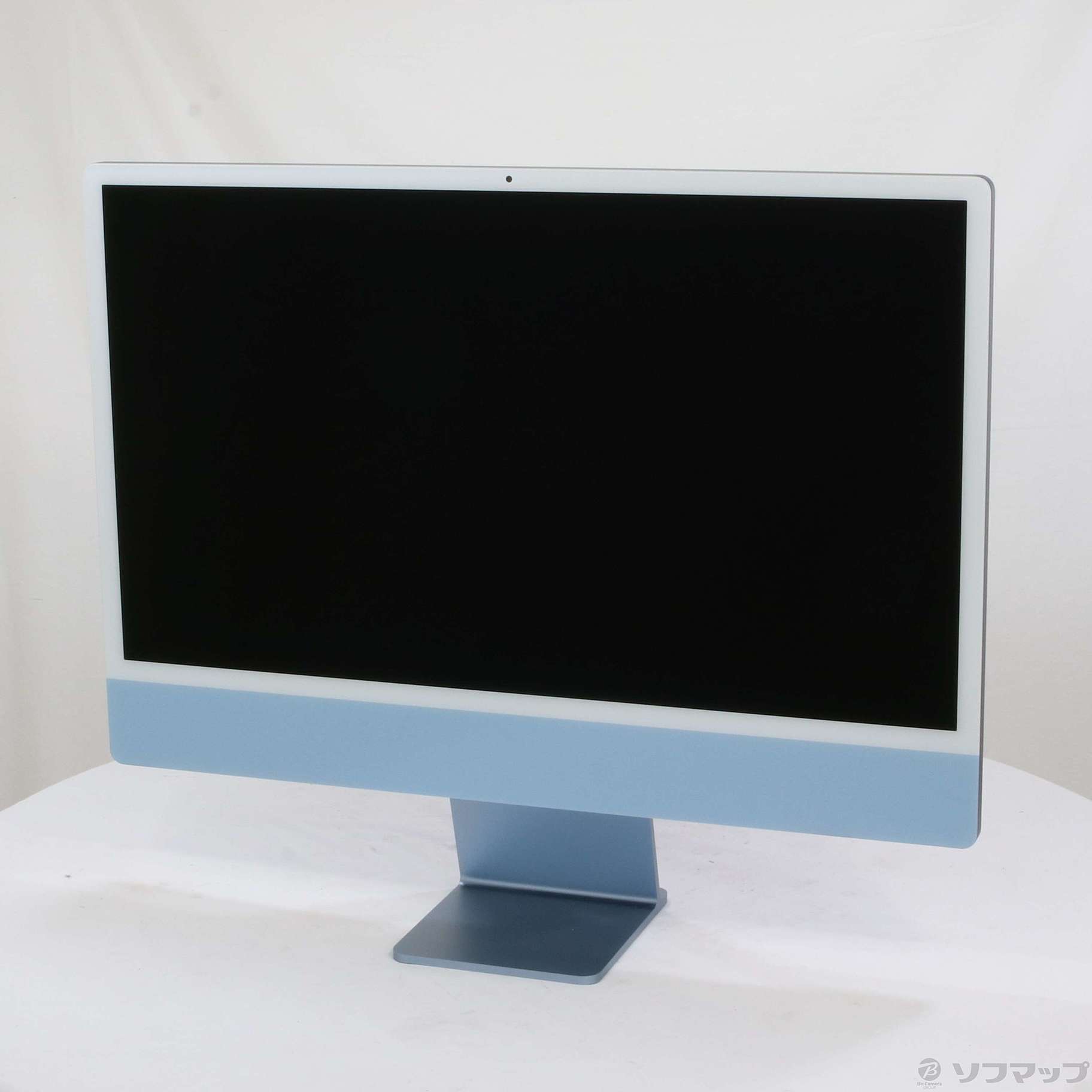 〔展示品〕 iMac 24-inch Mid 2021 MJV93J／A Apple M1 8コアCPU_7コアGPU 8GB SSD256GB  ブルー 〔11.5 Big Sur〕