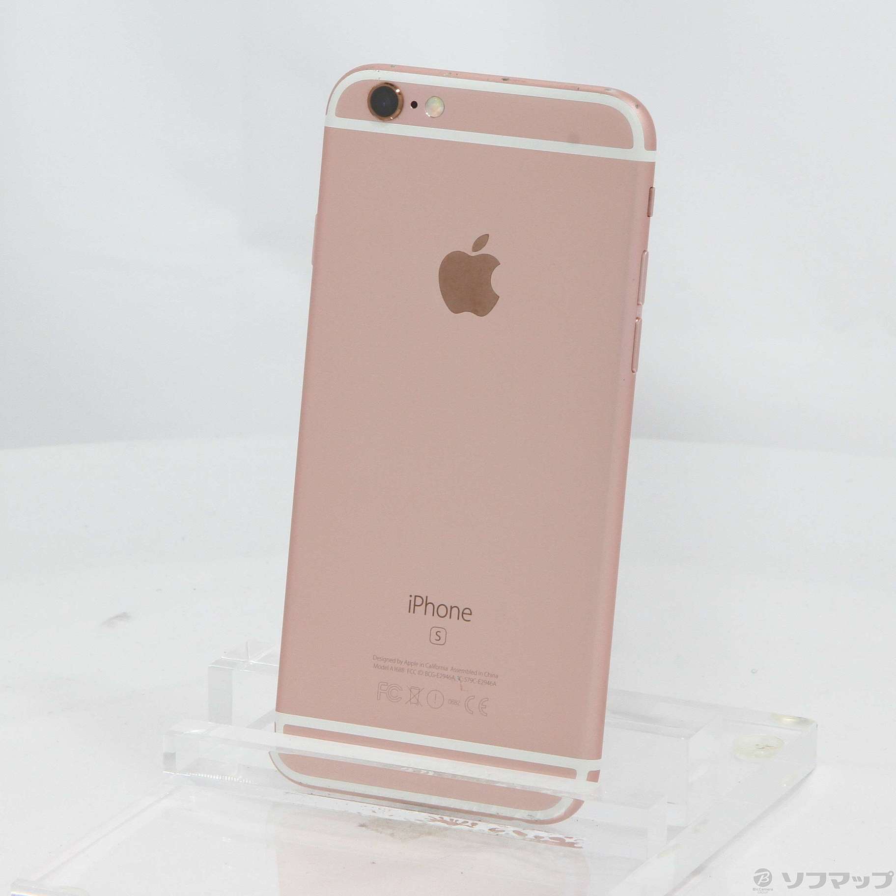 中古】iPhone6s 128GB ローズゴールド MKQW2J／A SIMフリー ◇01/16(日