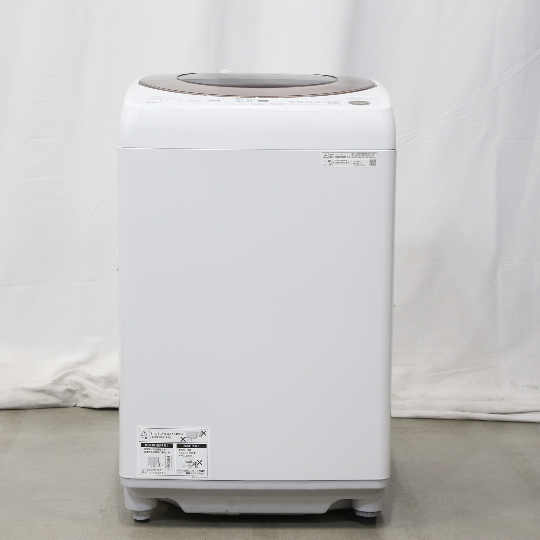 中古】〔展示品〕 全自動洗濯機 ブラウン系 ES-GV10F-T [洗濯 中古】〔展示品〕 全自動洗濯機 ブラウン系 ES-GV10F-T [洗濯