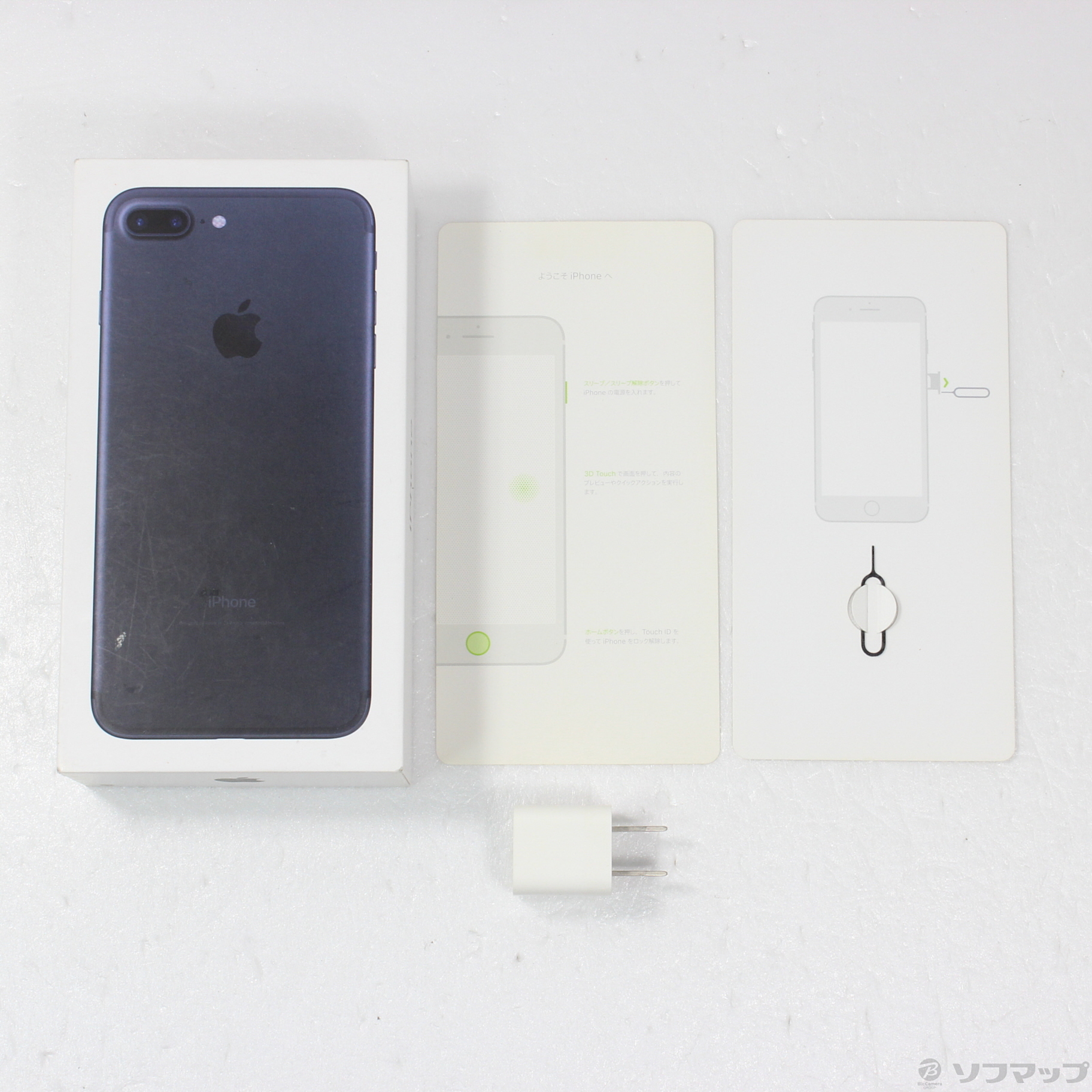 中古】セール対象品 iPhone7 Plus 32GB ブラック MNR92J／A SoftBank