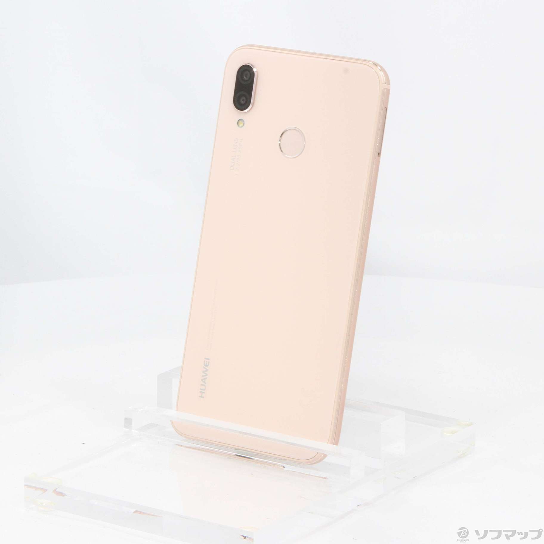 中古】HUAWEI P20 lite 32GB サクラピンク HWU34SPU UQ mobile