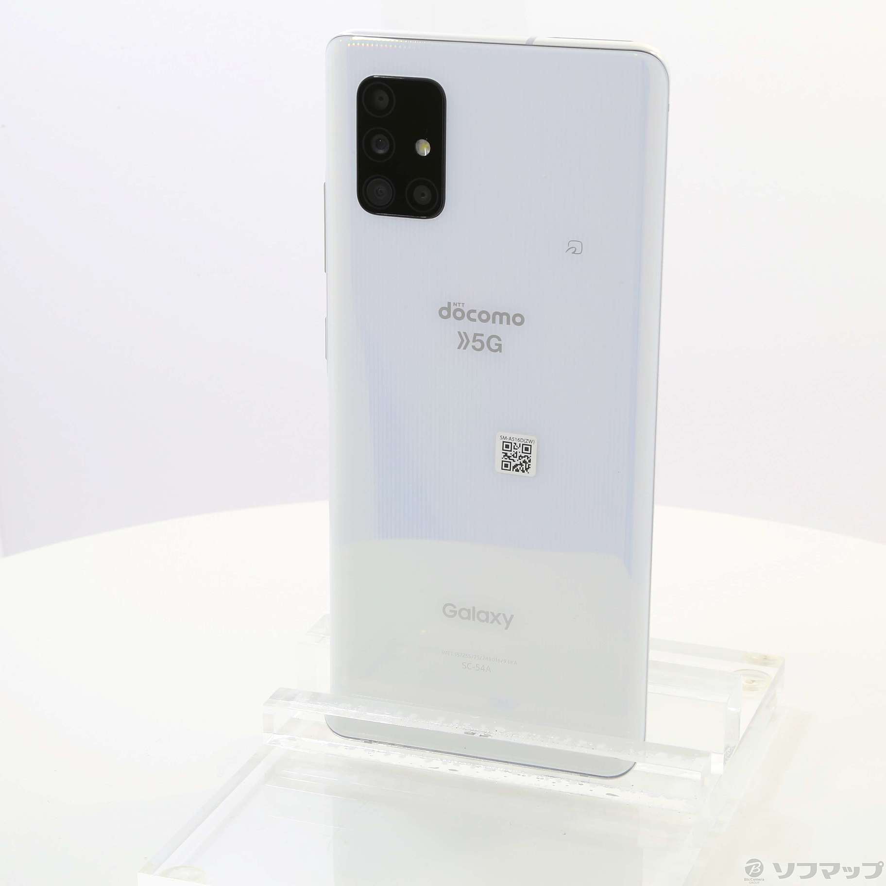 中古】GALAXY A51 5G 128GB プリズムブリックス ホワイト SC-54A