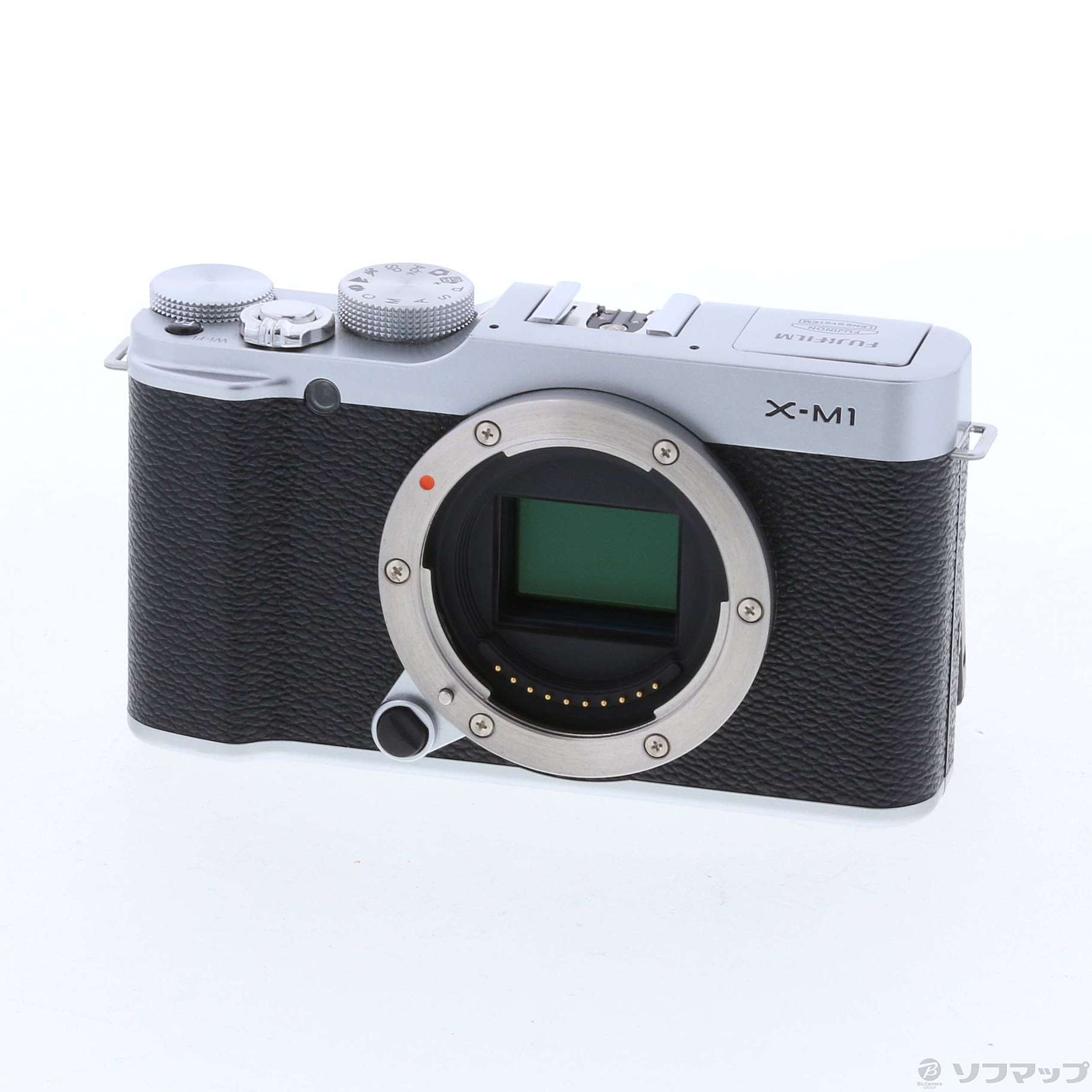 中古】FUJIFILM X-M1 シルバー(ボディ) [2133034254274] - リコレ ...