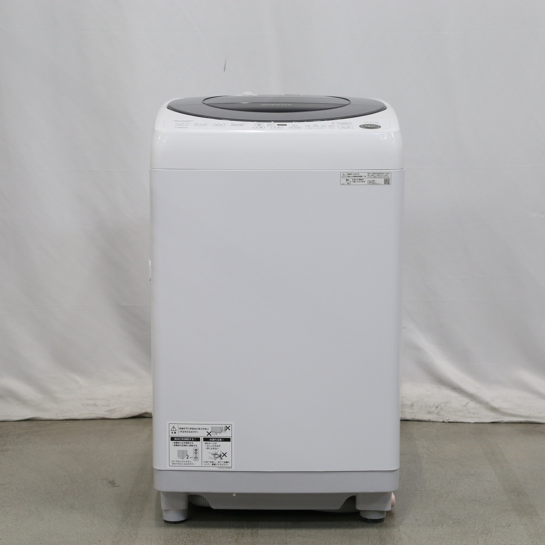 中古】〔展示品〕 〔展示品〕全自動洗濯機 シルバー系 ES-GW11E-S 