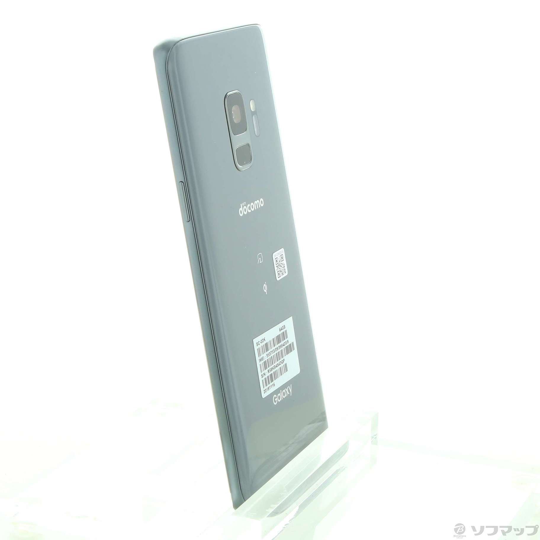 中古】GALAXY S9 64GB チタニウムグレー SC-02K docomoロック解除SIM