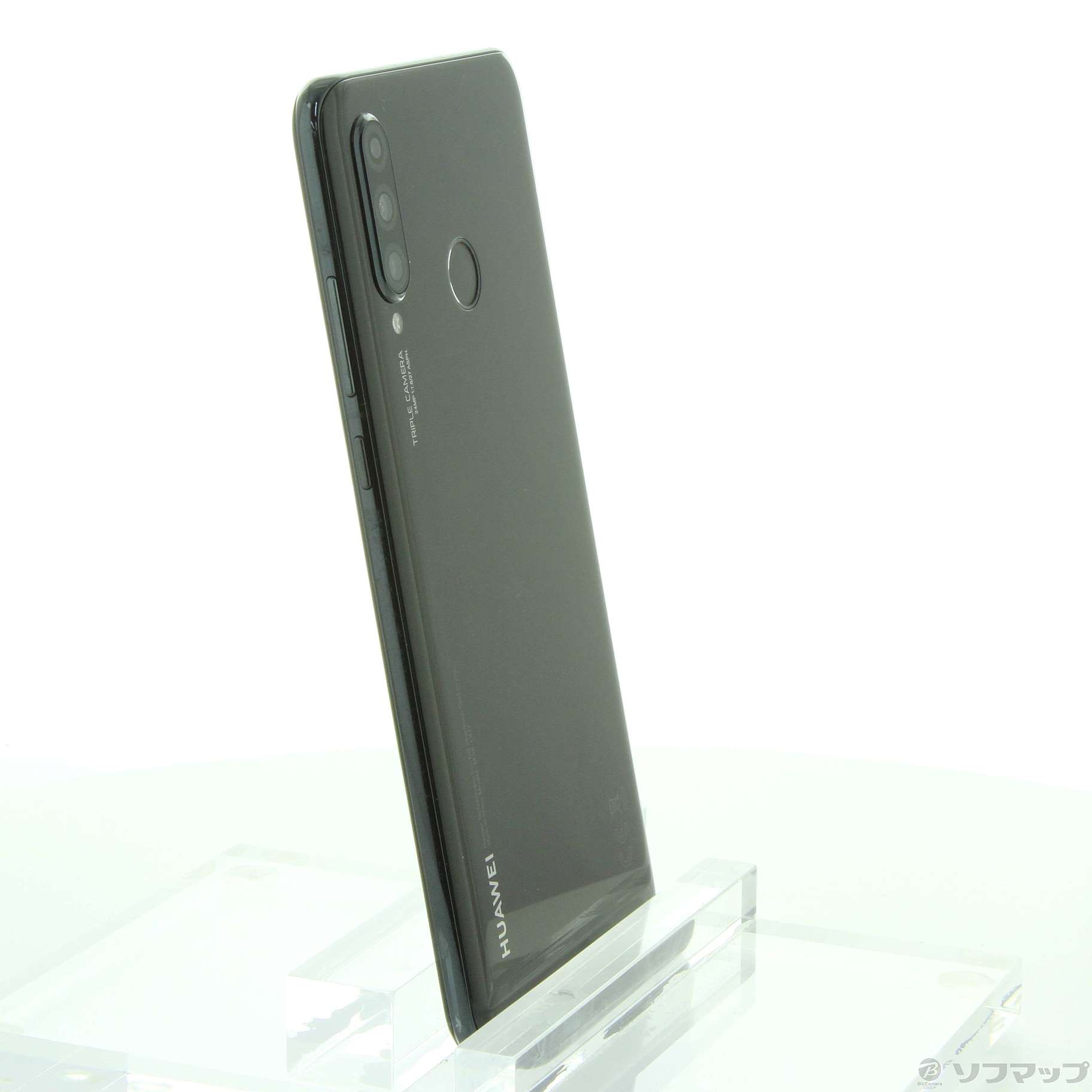 中古】P30 lite 64GB ミッドナイトブラック HWU36SKU UQ mobile ...