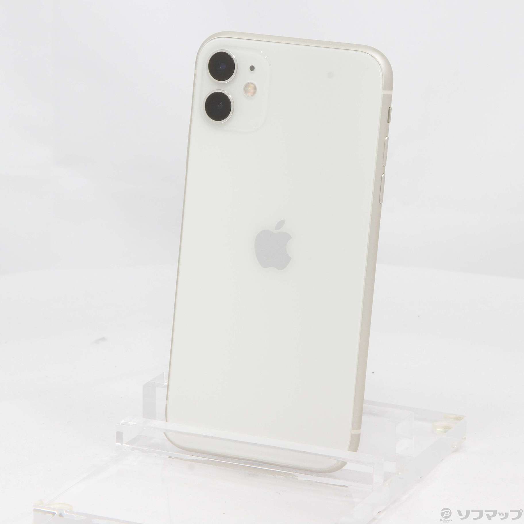 中古】決算セール品 iPhone11 64GB ホワイト MWLU2J／A SIMフリー