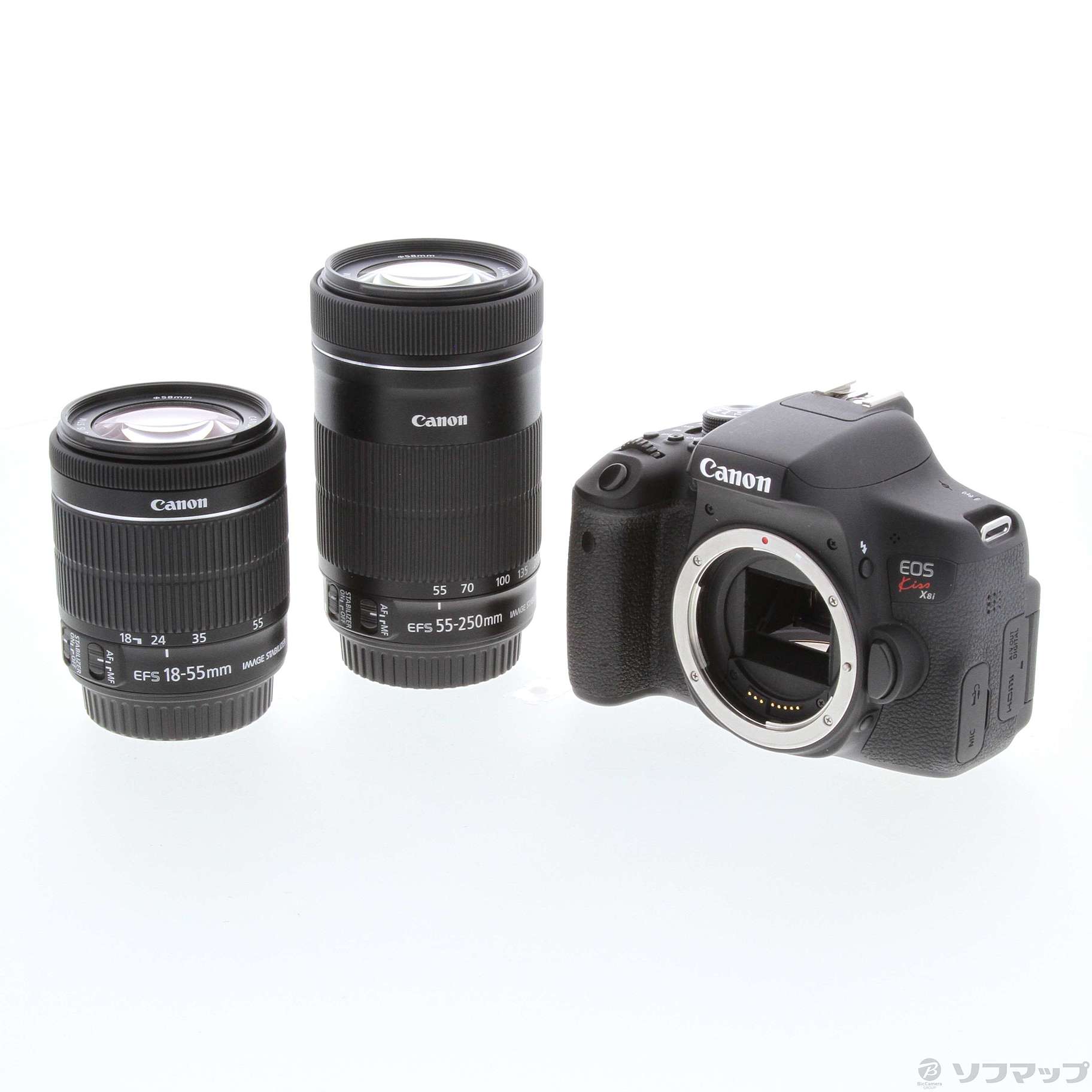 得価高評価Canon - Canon EOS KISS X8i (W) Wズームキットの通販 by ...