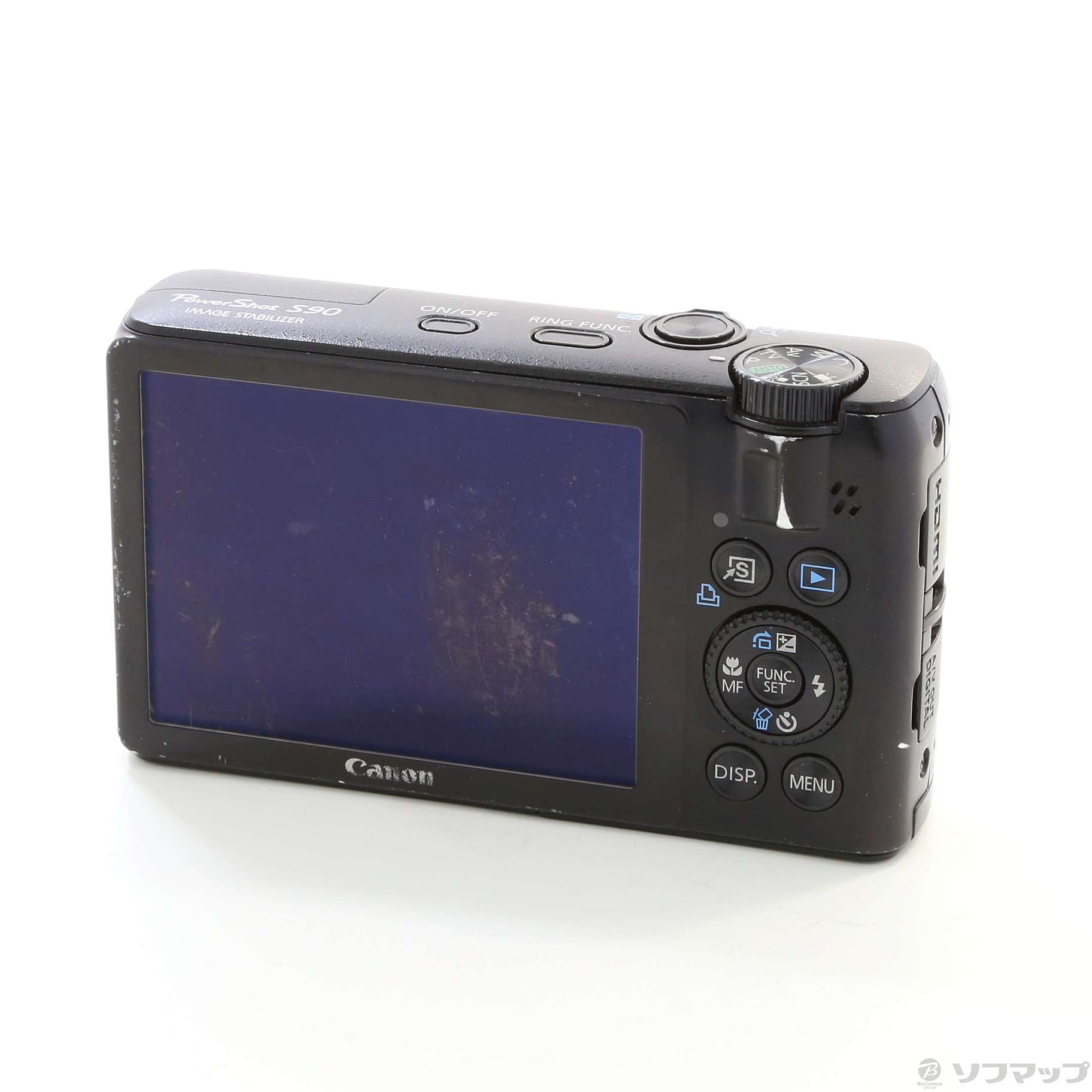 中古】PowerShot S90 (1000万画素／3.8倍ズーム) ◇01/28(金)値下げ