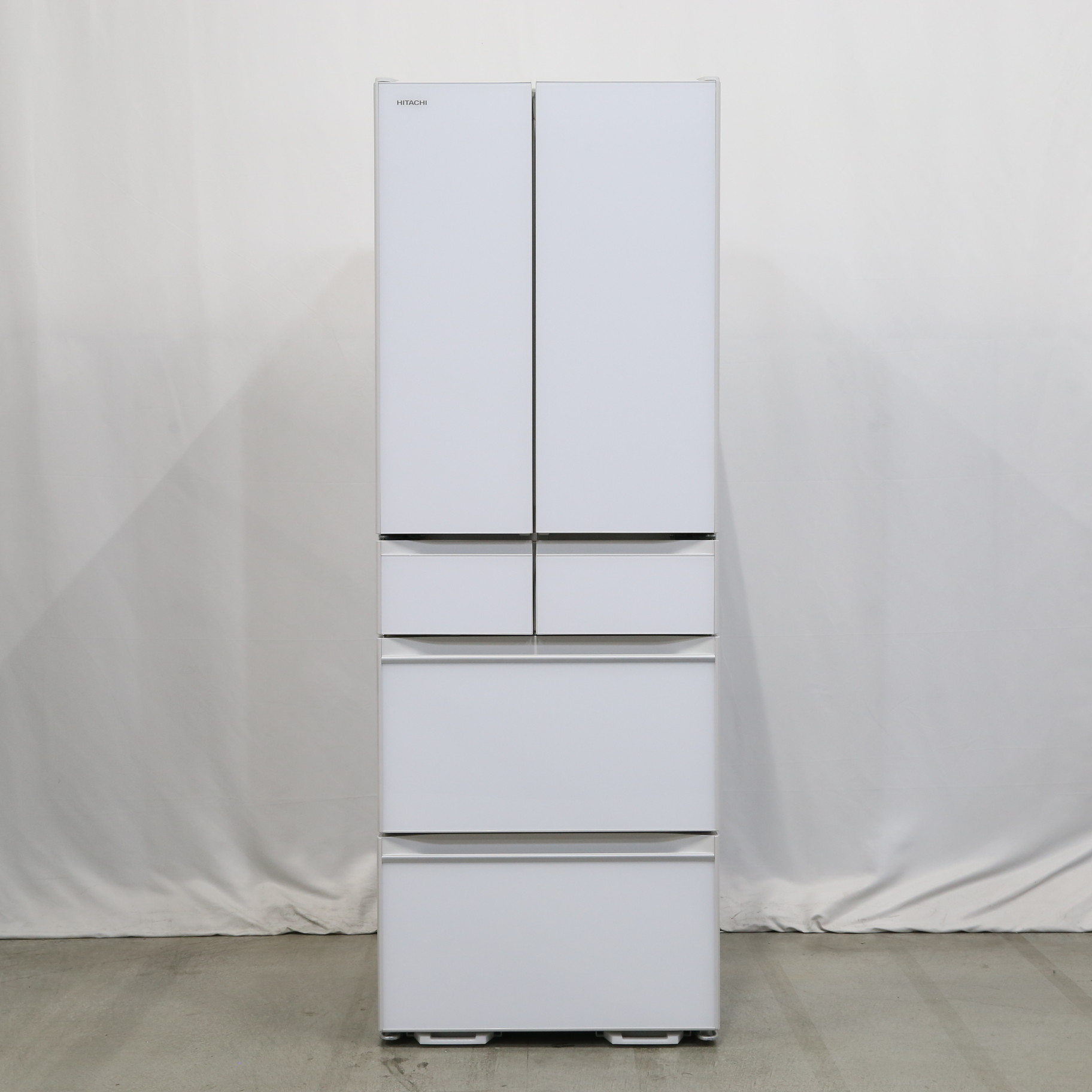 中古】〔展示品〕 冷蔵庫 HWタイプ クリスタルホワイト R-HW48R-XW ［6 