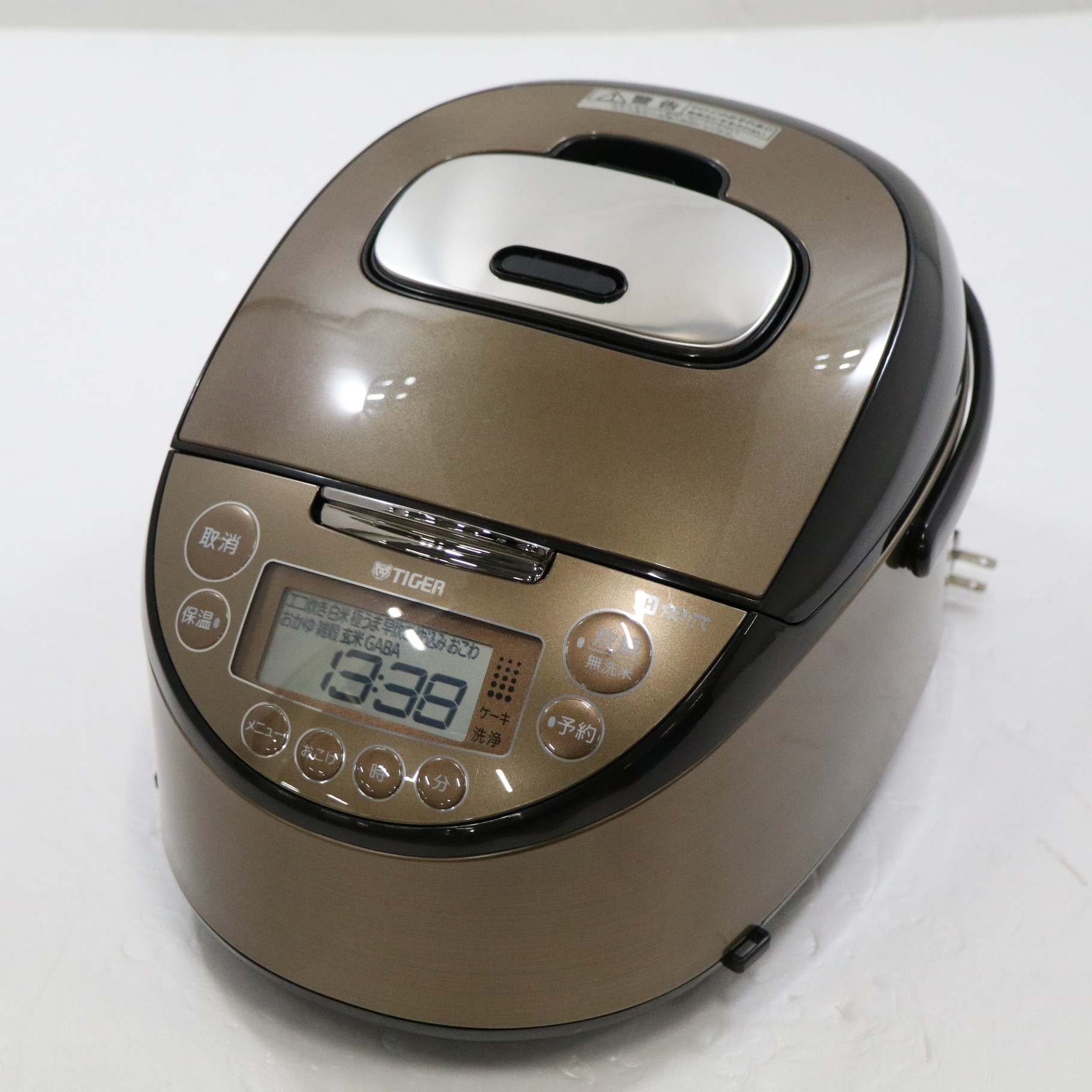 中古】〔展示品〕炊飯器 炊きたて ダークブラウン JKT-M100TK ［IH