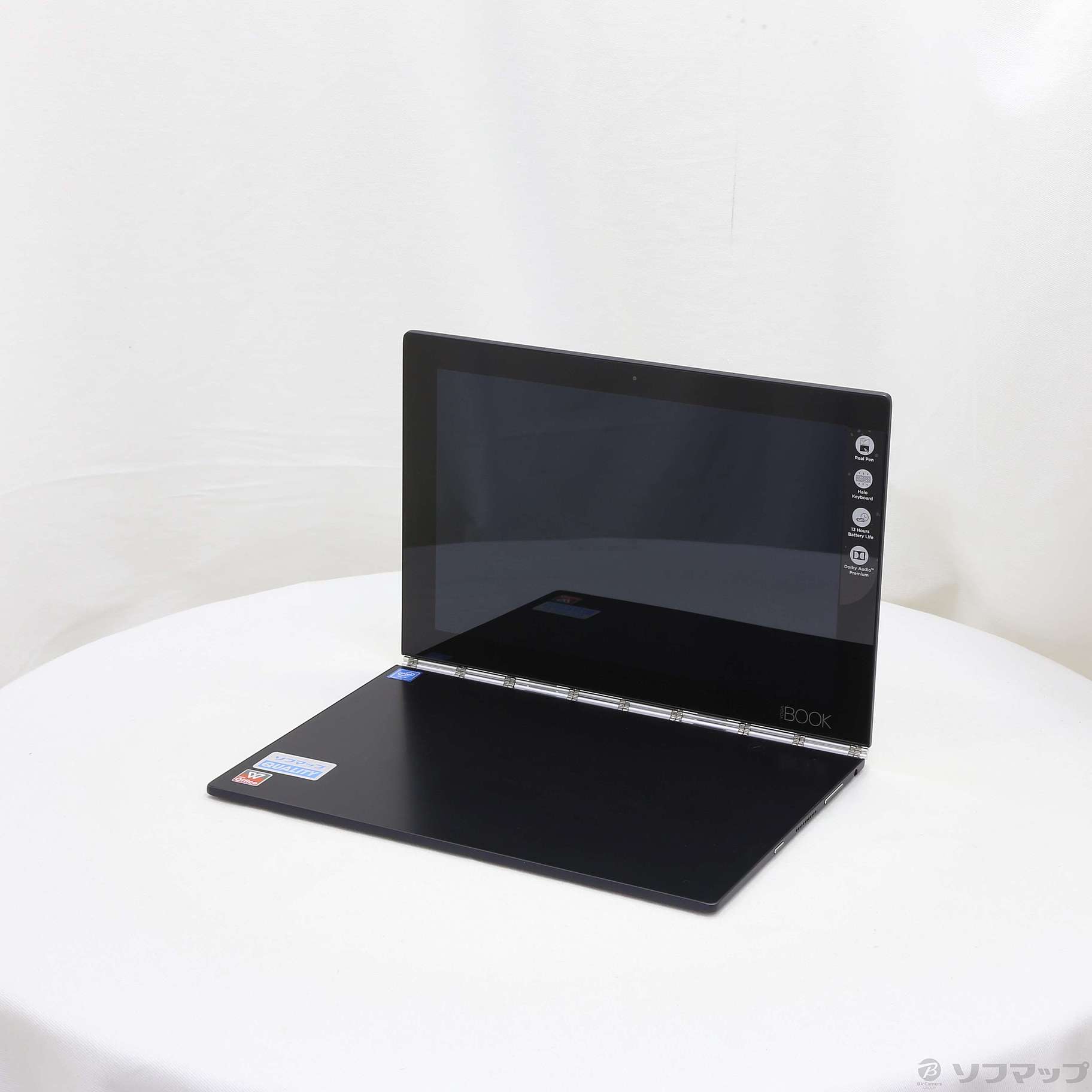 中古】YOGA BOOK with Windows ZA150019JP カーボンブラック 〔Windows 10〕 [2133034353571]  - リコレ！|ビックカメラグループ ソフマップの中古通販サイト