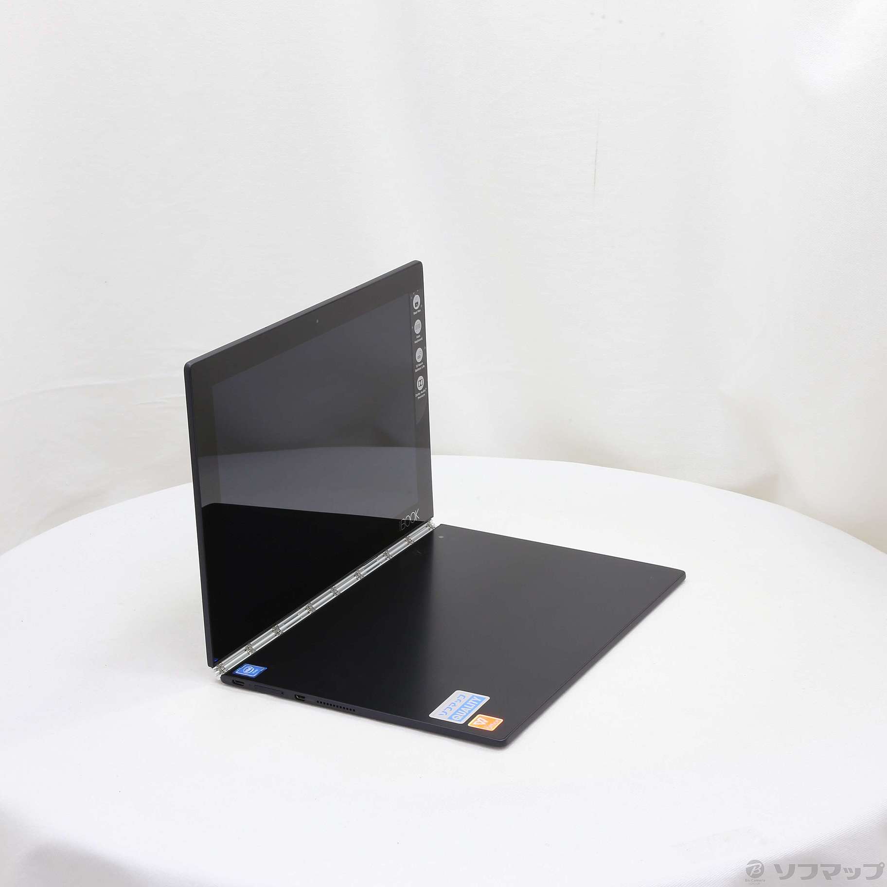 中古】YOGA BOOK with Windows ZA150019JP カーボンブラック 〔Windows