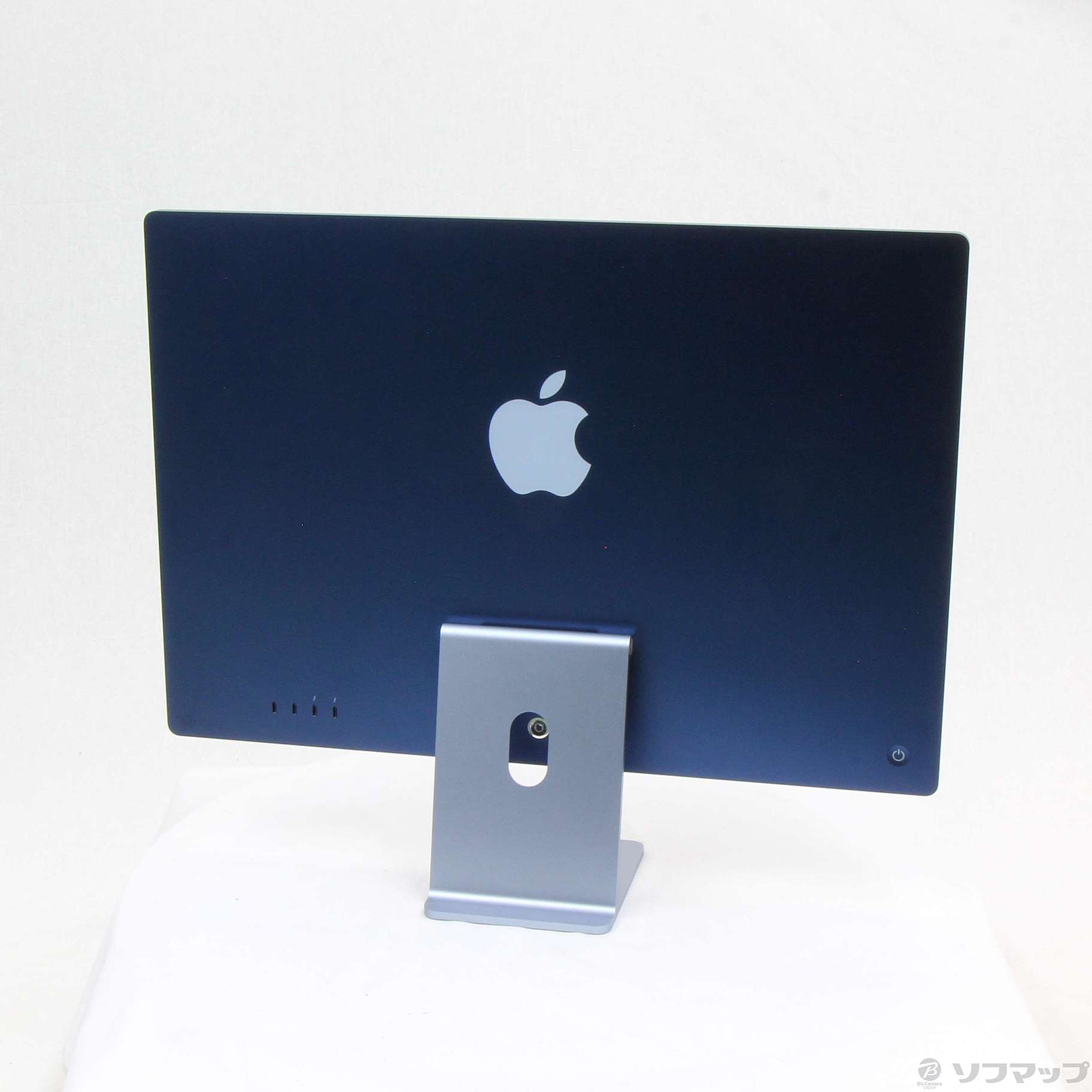 PC/タブレット デスクトップ型PC iMac 24-inch Mid 2021 MGPK3J／A Apple M1 8コアCPU_8コアGPU 8GB SSD256GB ブルー  〔11.5 Big Sur〕