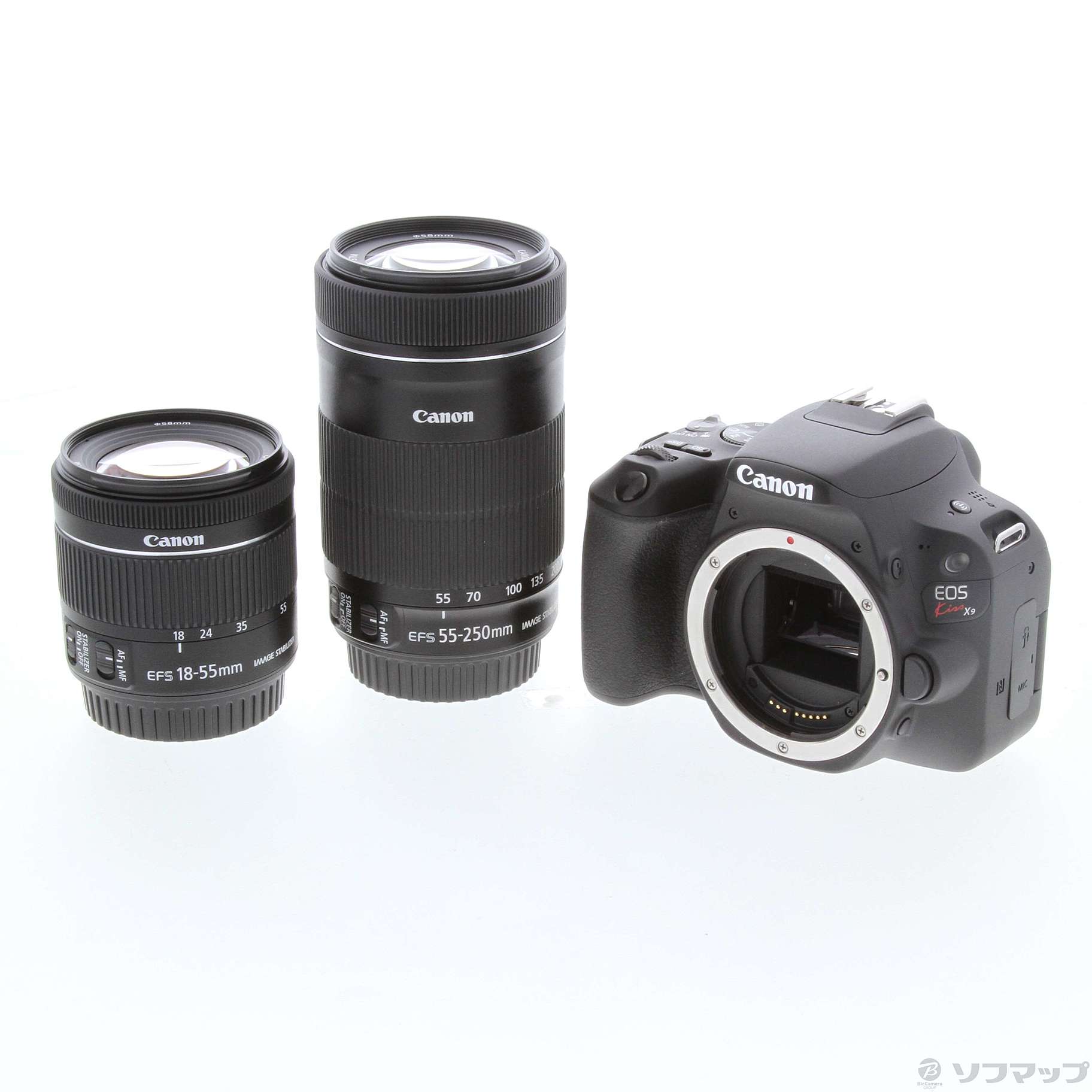 Canon EOS Kiss X9 ダブルズームキット ブラック