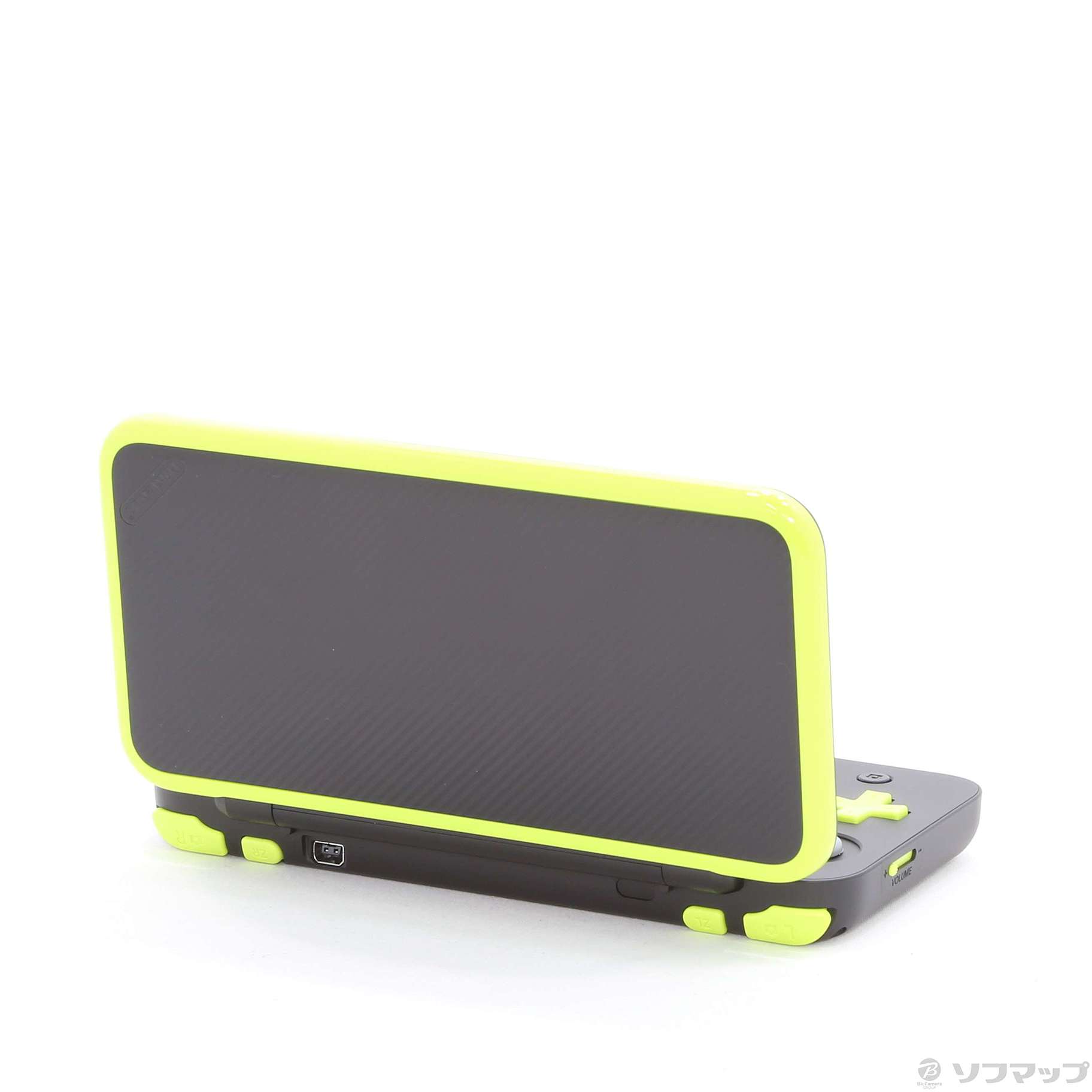 中古】Newニンテンドー2DS LL ブラック×ライム [2133034381673 