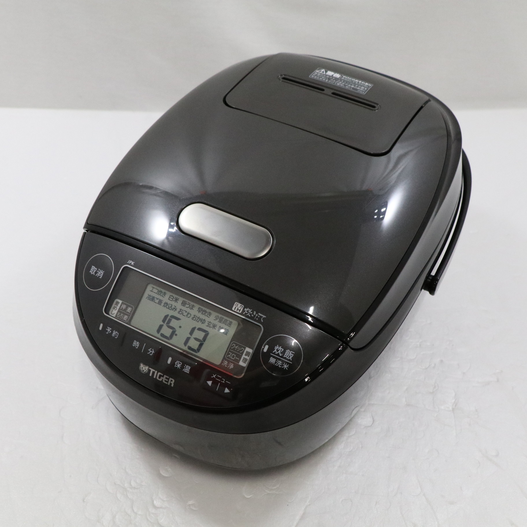 中古】〔展示品〕炊飯器 炊きたて ブラック JPK-H100K ［圧力IH ／5.5