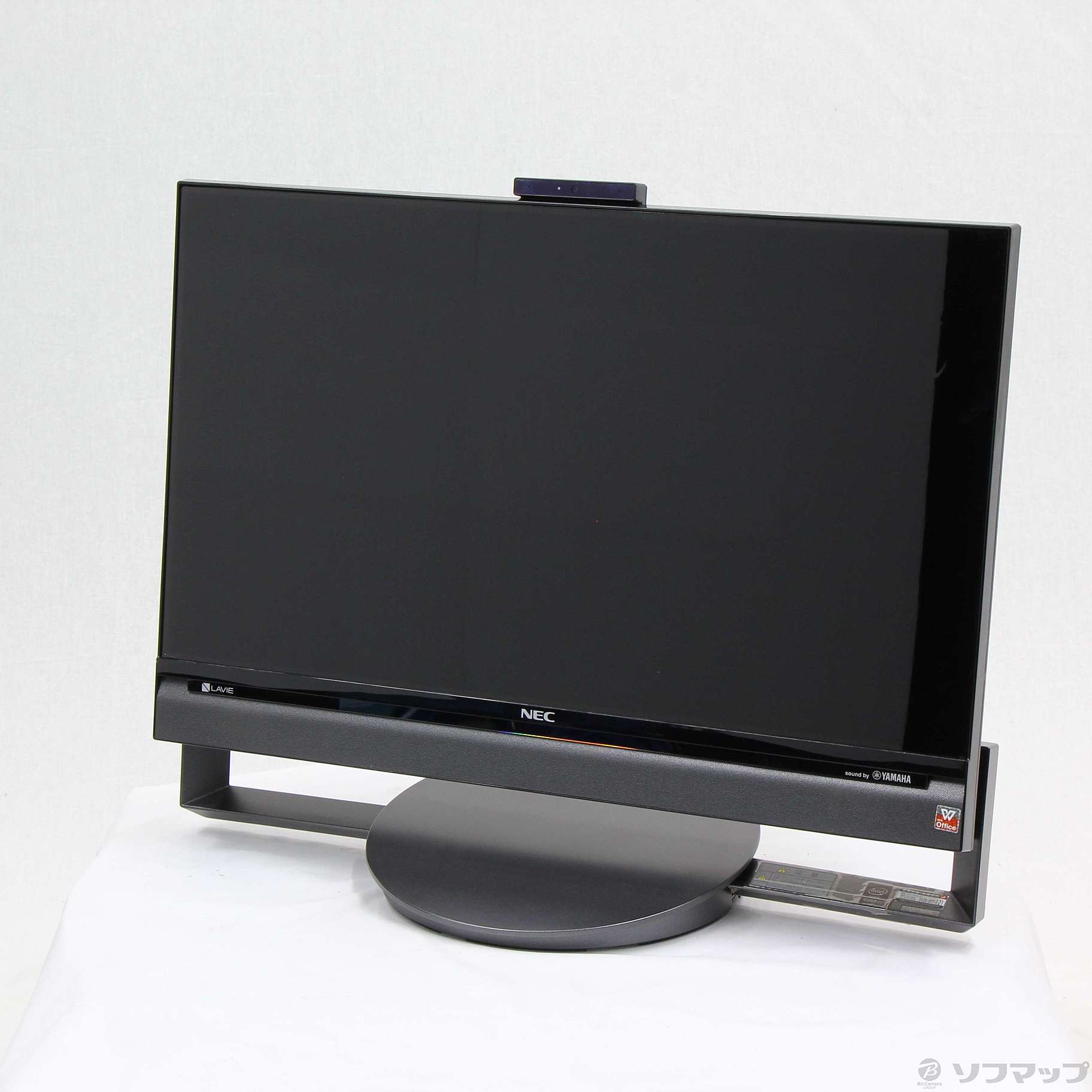 中古】LAVIE Desk All-in-one DA770／CAB PC-DA770CAB ブラック