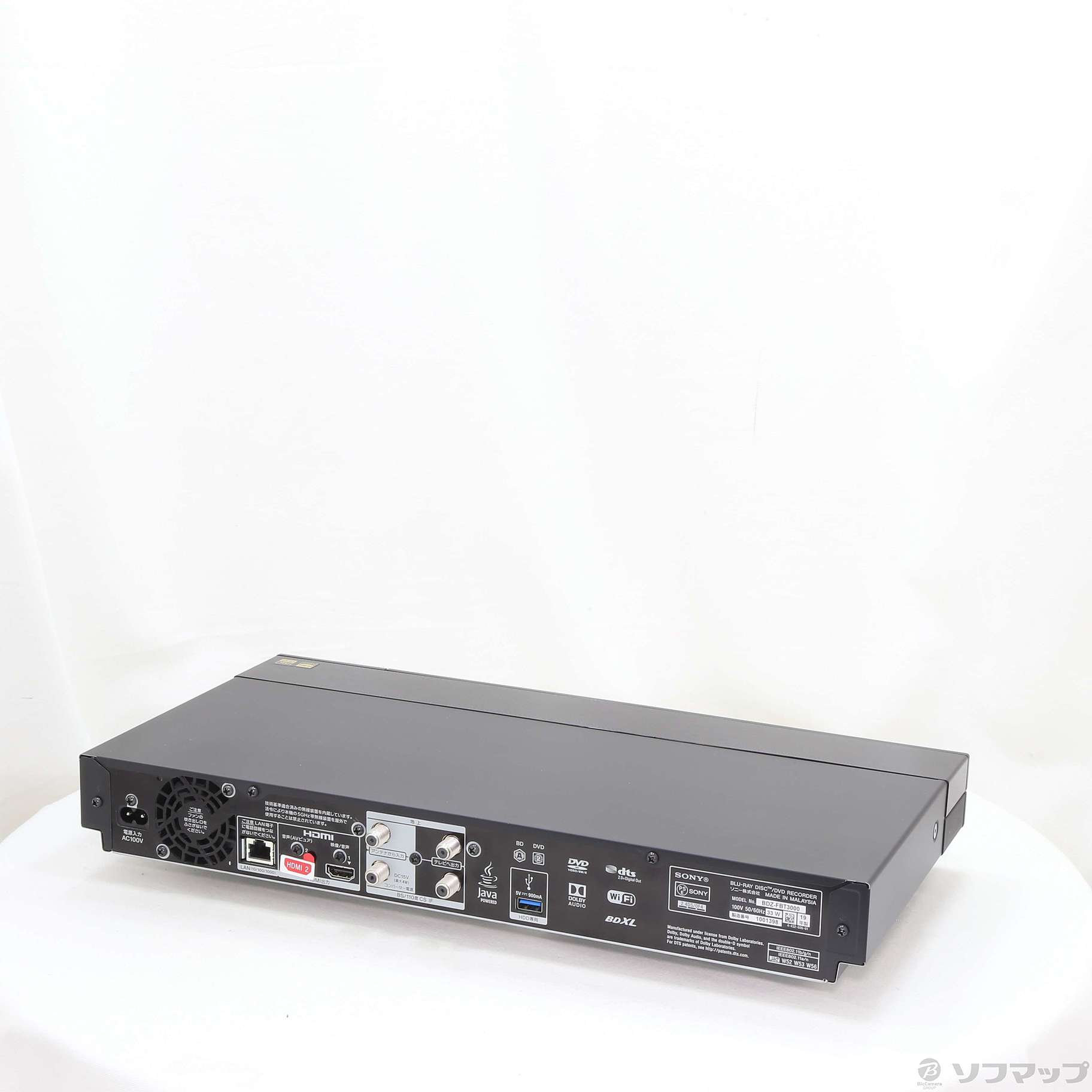 中古】BDZ-FBT3000 [2133034392921] - リコレ！|ビックカメラグループ ソフマップの中古通販サイト