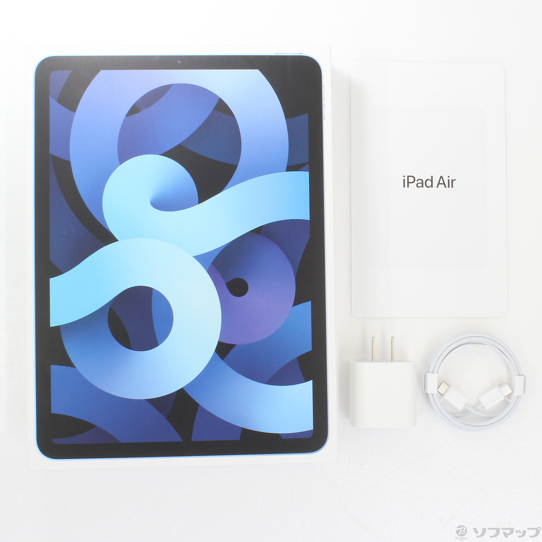 Apple アップル/iPad Air(第4世代)/MYFQ2J/A/GG7DLYEBQ16Q/タブレット/Bランク/75【中古】 iPad Air 第4世代 64GB スカイブルー MYFQ2J／A Wi-Fi ［64GB