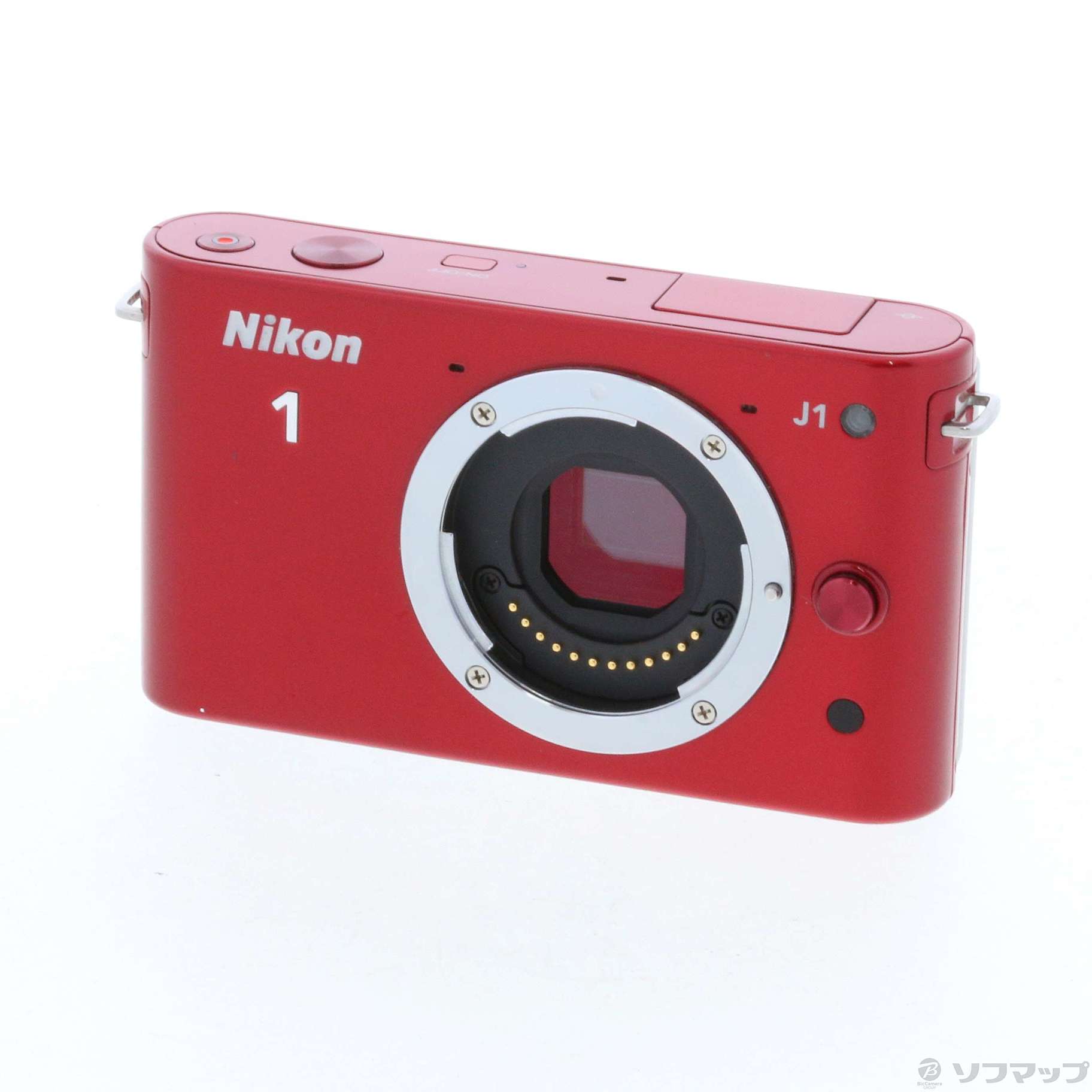 中古】Nikon 1 J1 ボディ (1010万画素／レッド) ◇04/26(火)値下げ！ [2133034404150] -  リコレ！|ビックカメラグループ ソフマップの中古通販サイト