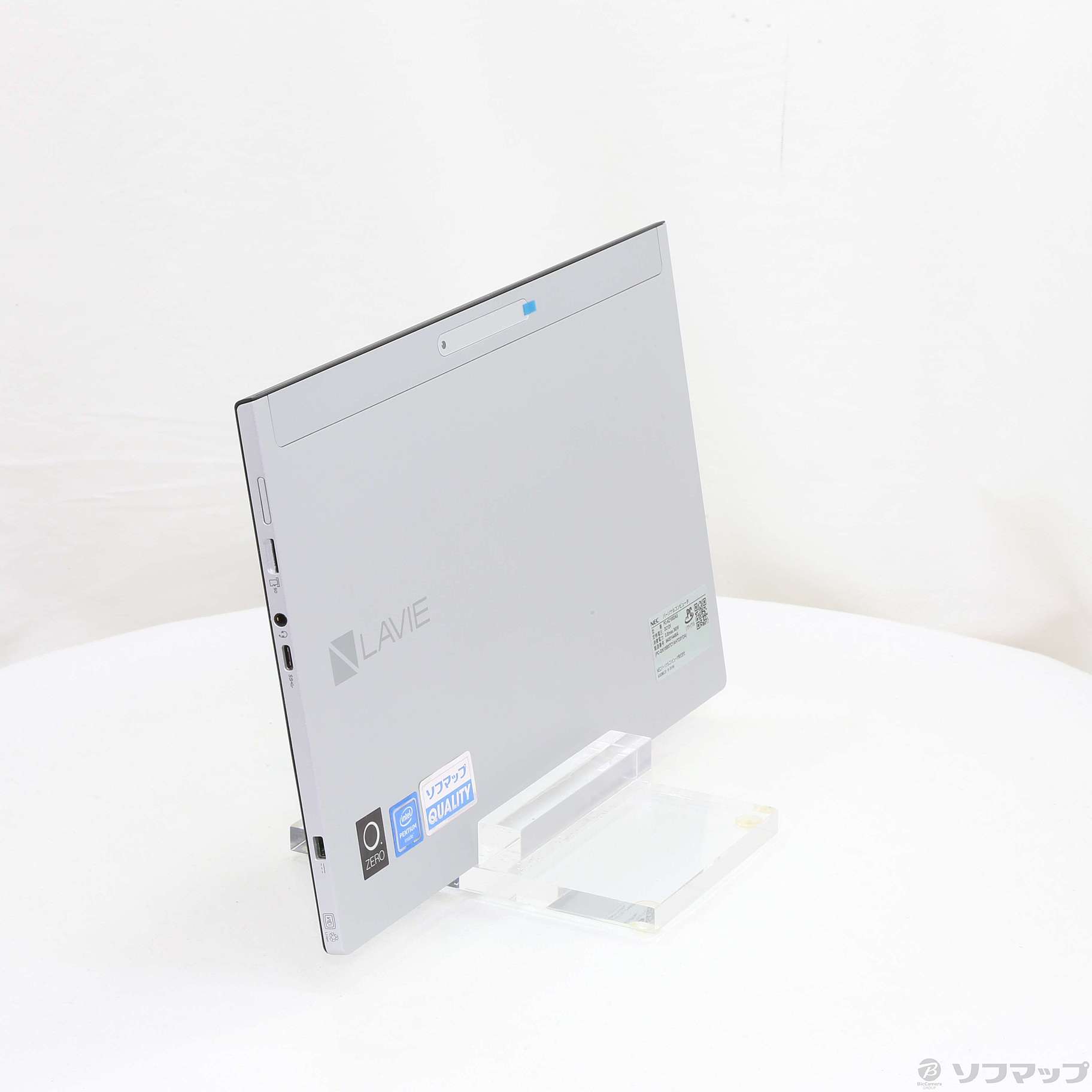 中古】LaVie Hybrid ZERO HZ100／DAS PC-HZ100DAS ムーンシルバー 