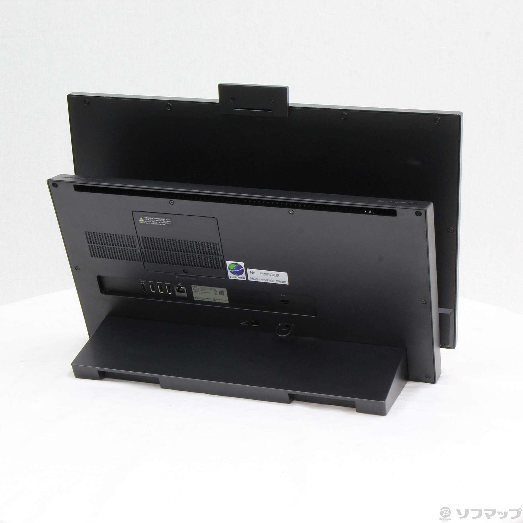 中古 Lavie Desk All In One Pc Da770mab ファインブラック Nec Refreshed Pc Windows 10 メーカー保証あり リコレ ソフマップの中古通販サイト