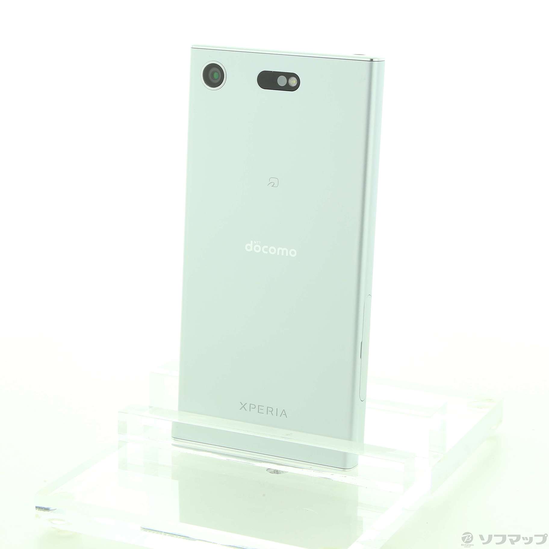 中古】Xperia XZ1 Compact 32GB ホワイトシルバー SO-02K docomoロック