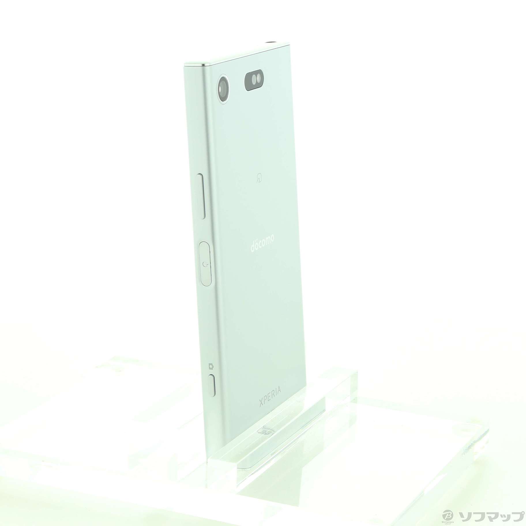 中古】Xperia XZ1 Compact 32GB ホワイトシルバー SO-02K docomoロック