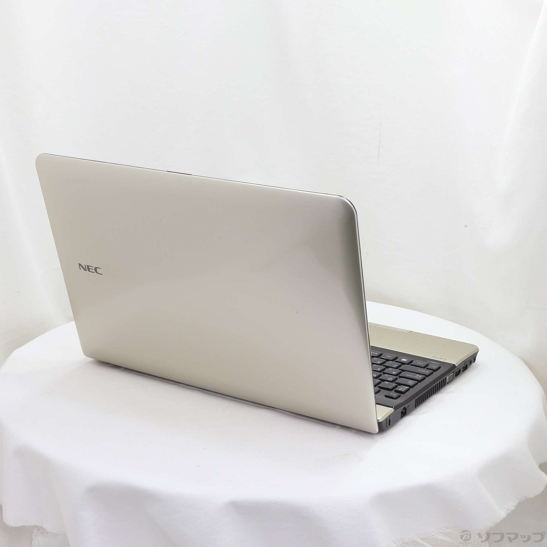 中古】格安安心パソコン LaVie S PC-LS550J26G クロスゴールド