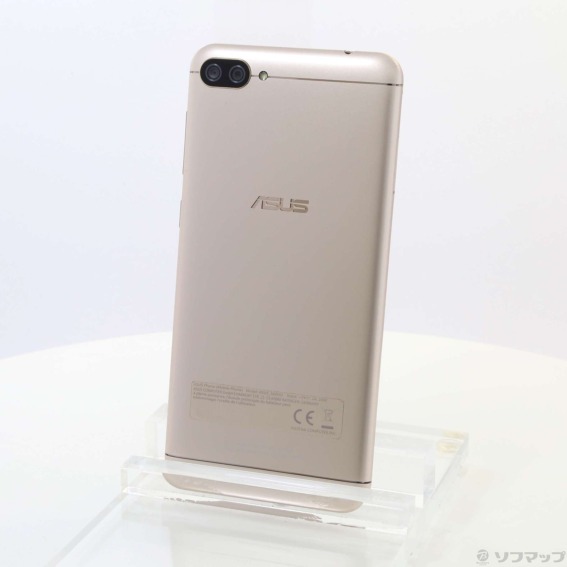 中古】ZenFone 4 Max 32GB サンライトゴールド ZC520KL-GD32S3 SIM