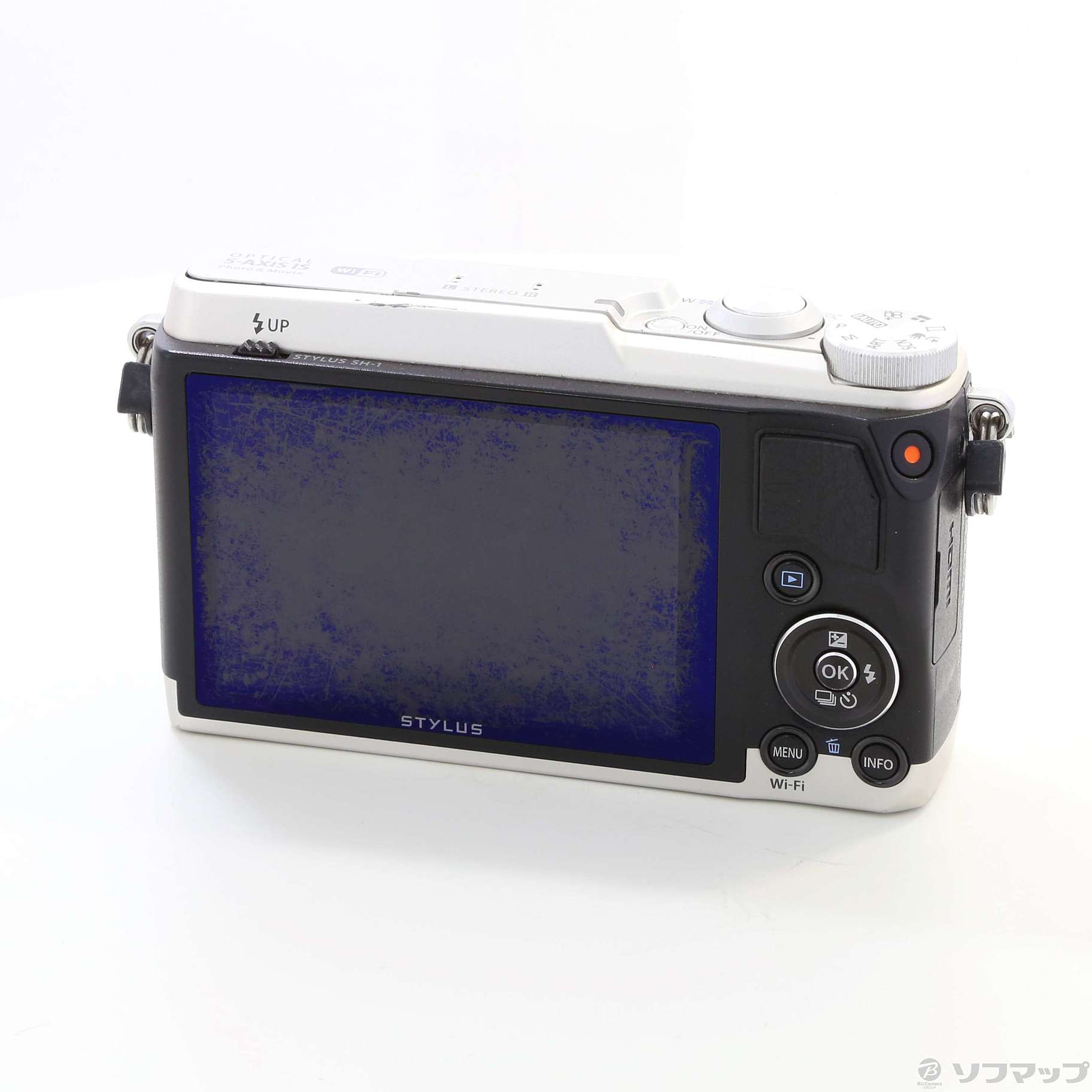 中古】OLYMPUS STYLUS SH-1 シルバー [2133034467490] - リコレ