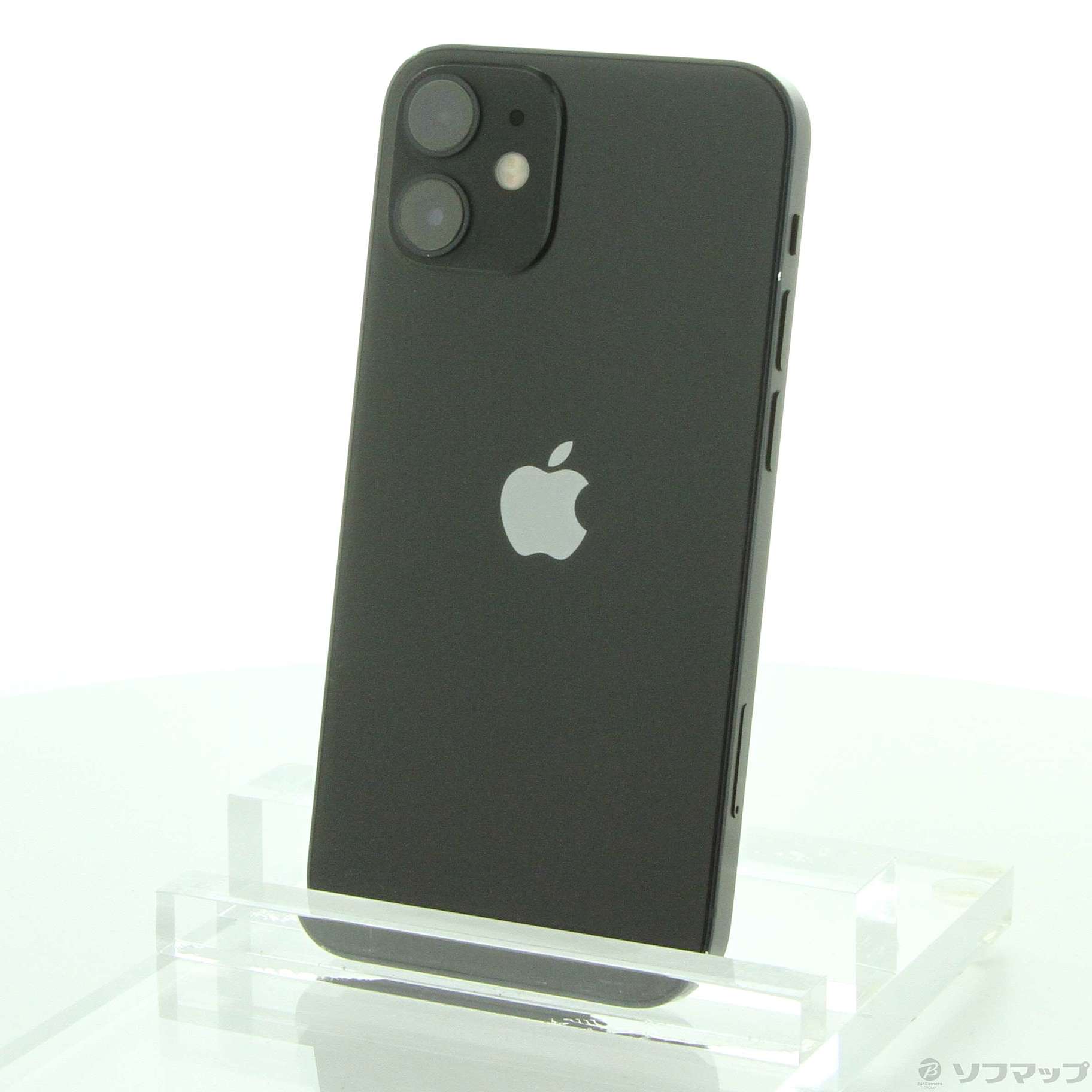 中古】iPhone12 mini 128GB ブラック MGDJ3J／A SIMフリー ◇08/27(金