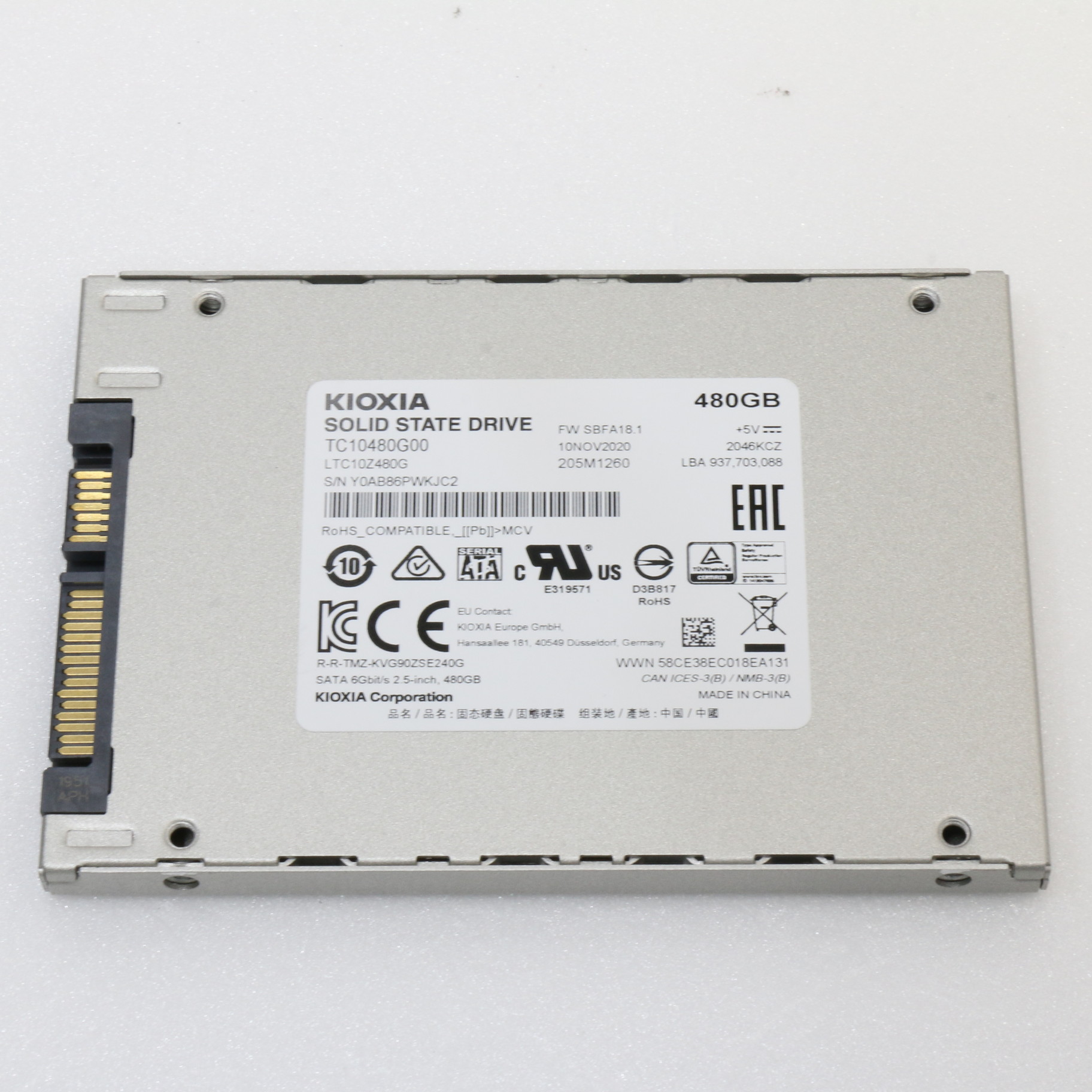 SSD-CK480S／N