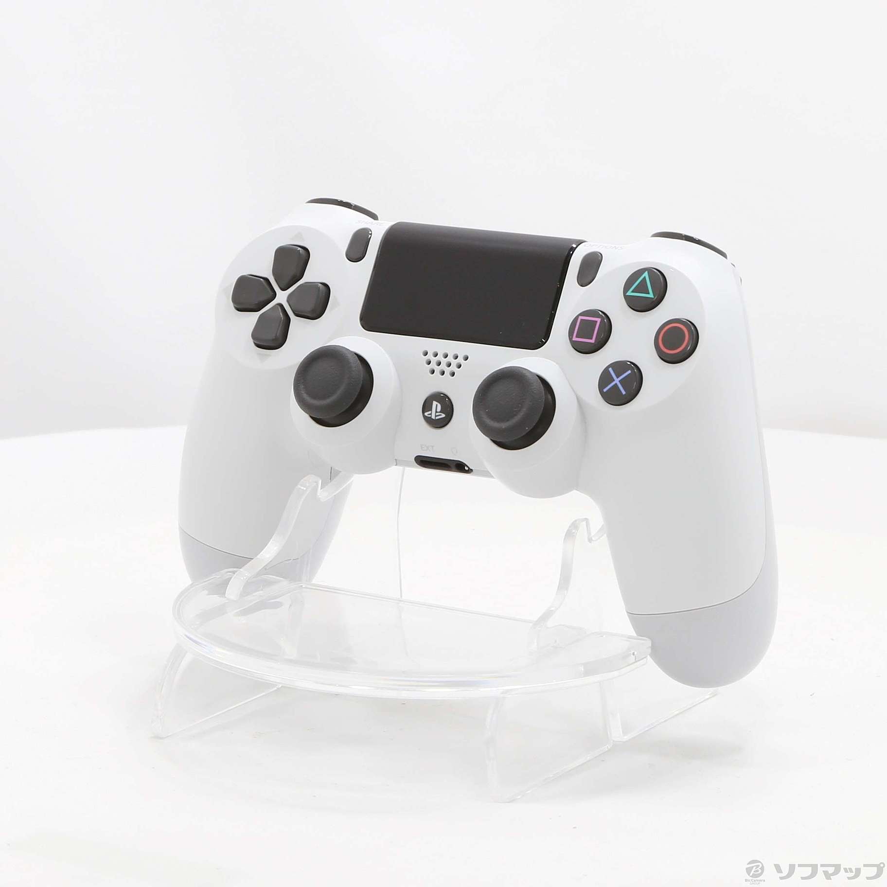 中古 ワイヤレスコントローラー Dualshock 4 グレイシャー ホワイト Ps4 リコレ ソフマップの中古通販サイト