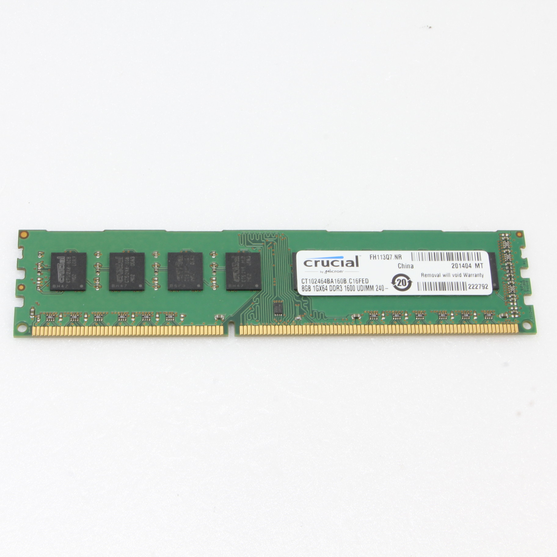 DDR3 1600 UDIMM 240