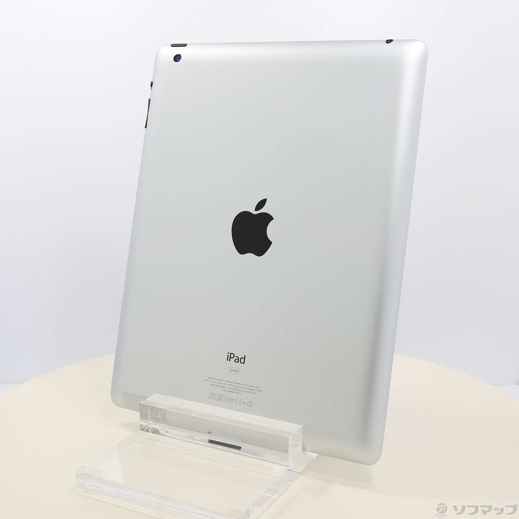 【中古】iPad 第3世代 64GB ホワイト MD330J／A WiFi [2133034530422] リコレ！ビックカメラ